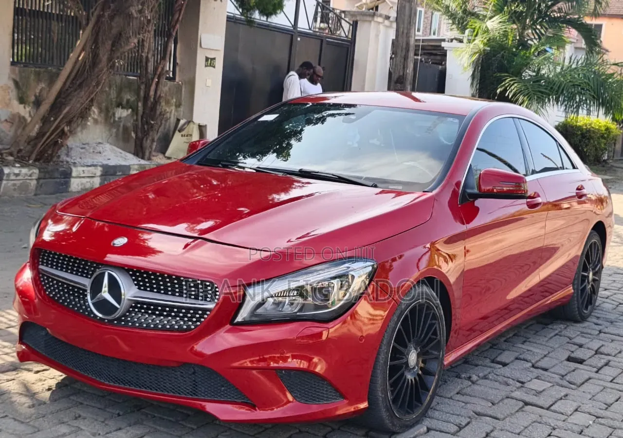 Mercedes-Benz CLA-Class 2016 Red