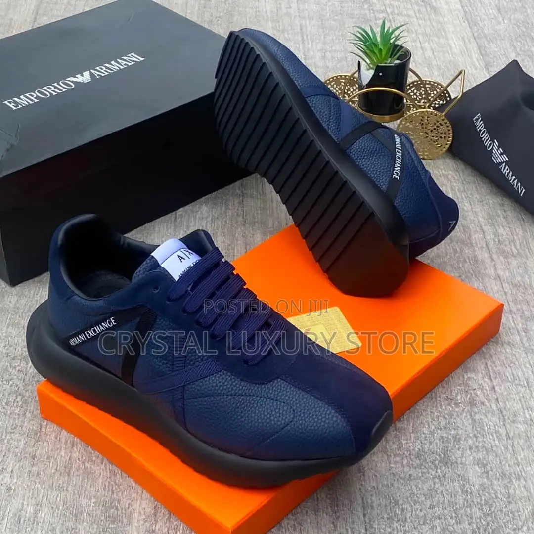 Emporio Armani Quality Luxury Men Sneakers