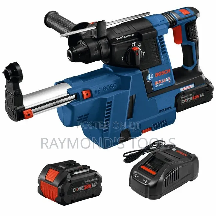 GBH 18v-26 Cordless Rotary Hammer With Dust Extractor