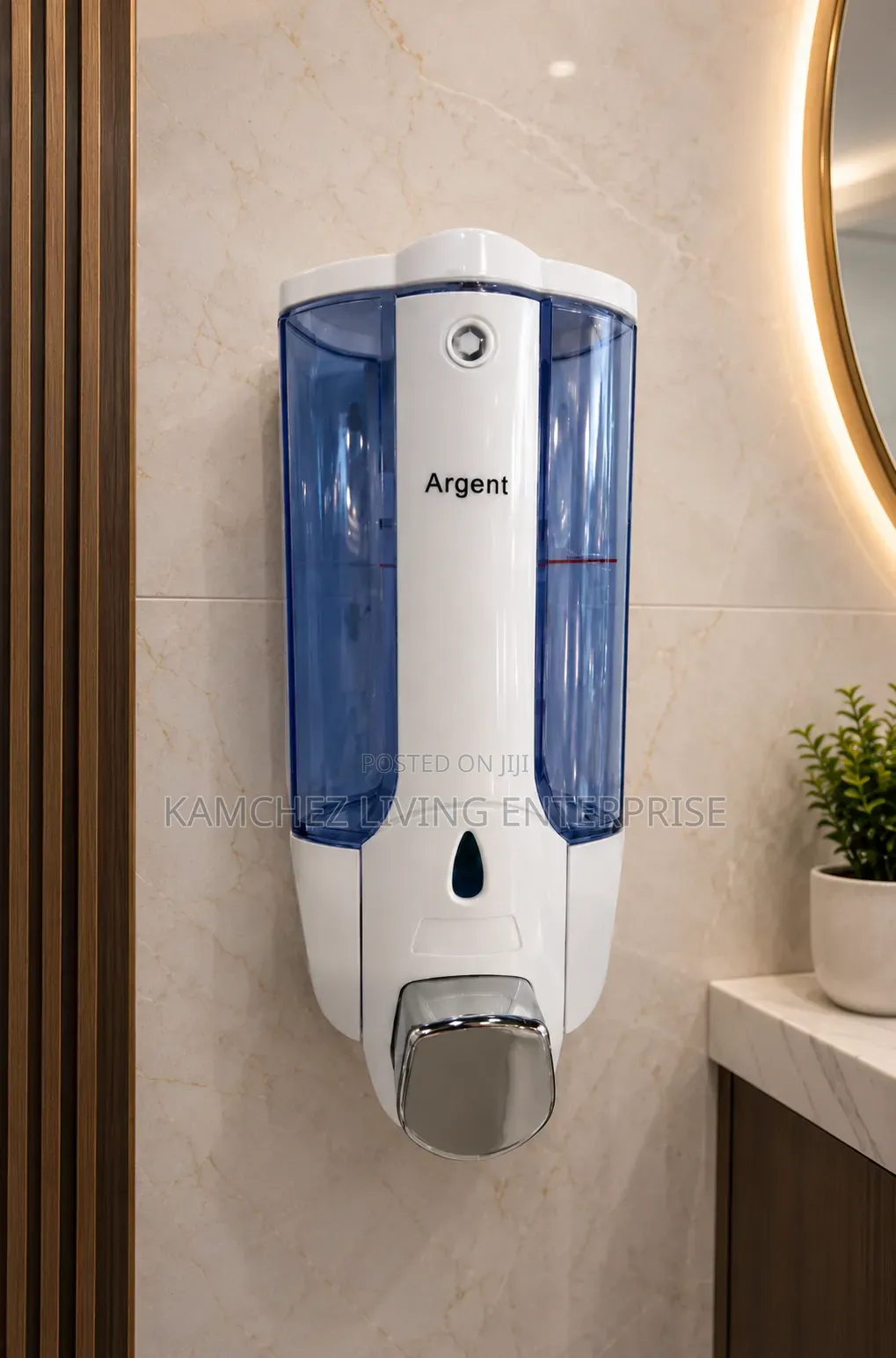 Argent Wall-Mounted Soap/Sanitizer Dispenser