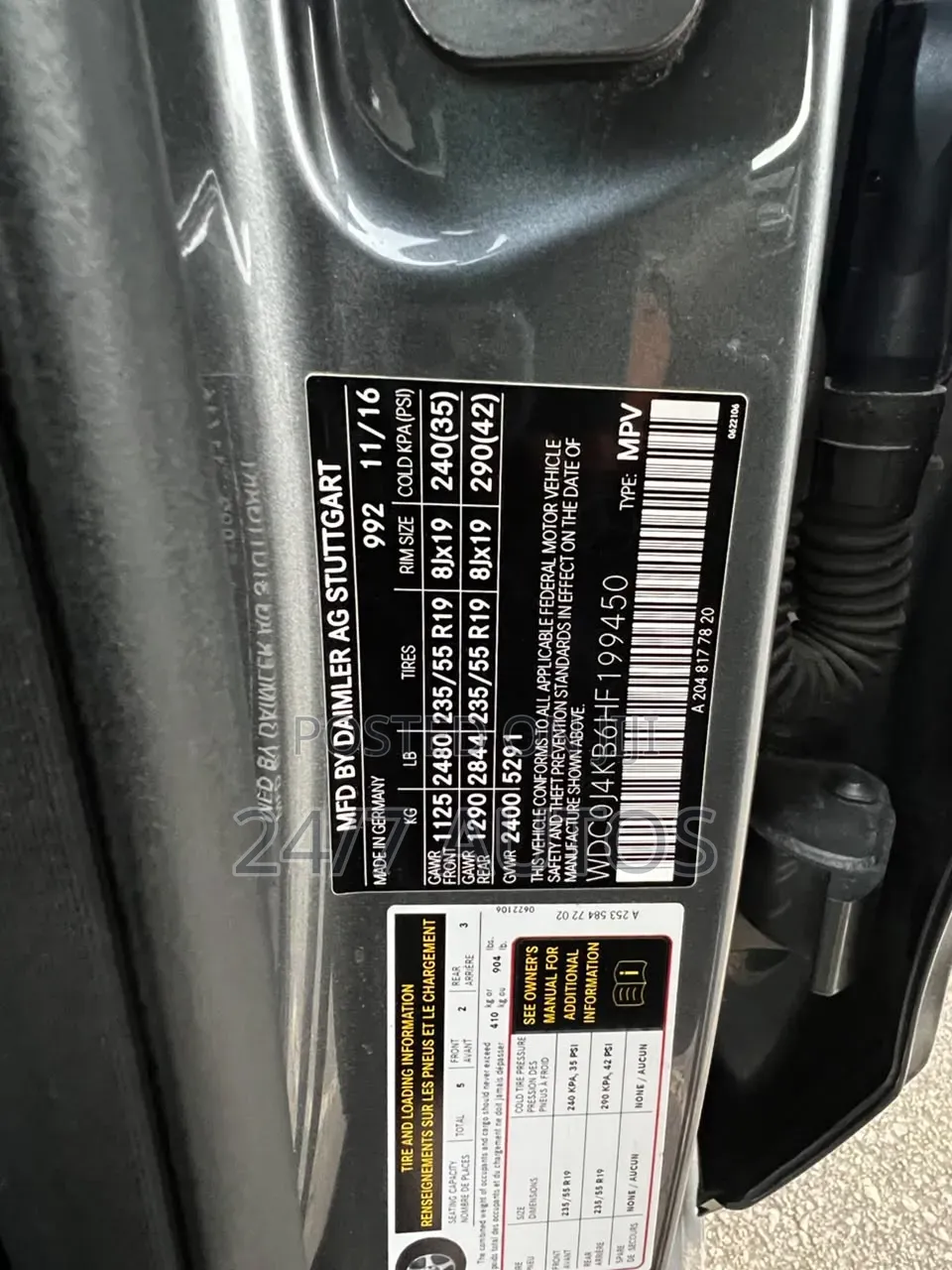 Mercedes-Benz GLC-Class 2017 Gray