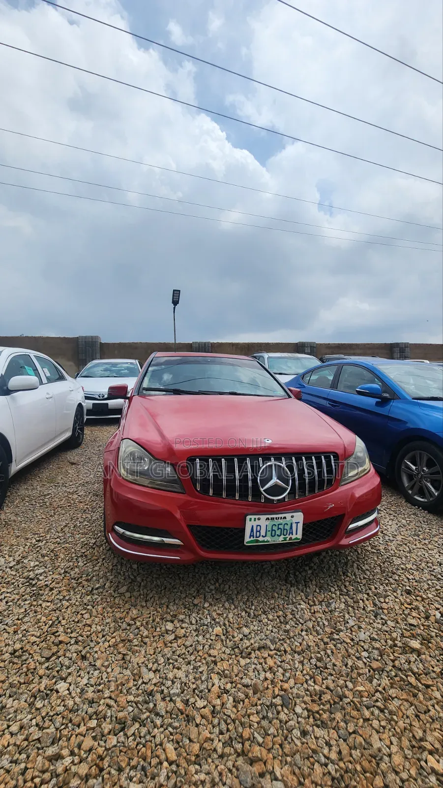 Mercedes-Benz C300 2013 Red