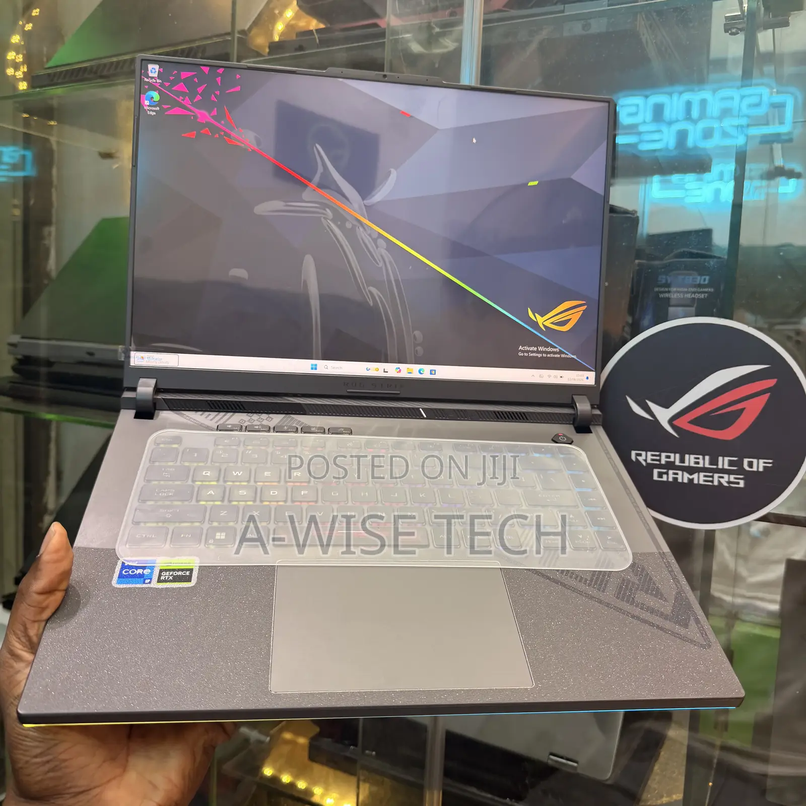 Laptop Asus ROG Strix G16 G614 16GB Intel Core i7 SSD 512GB