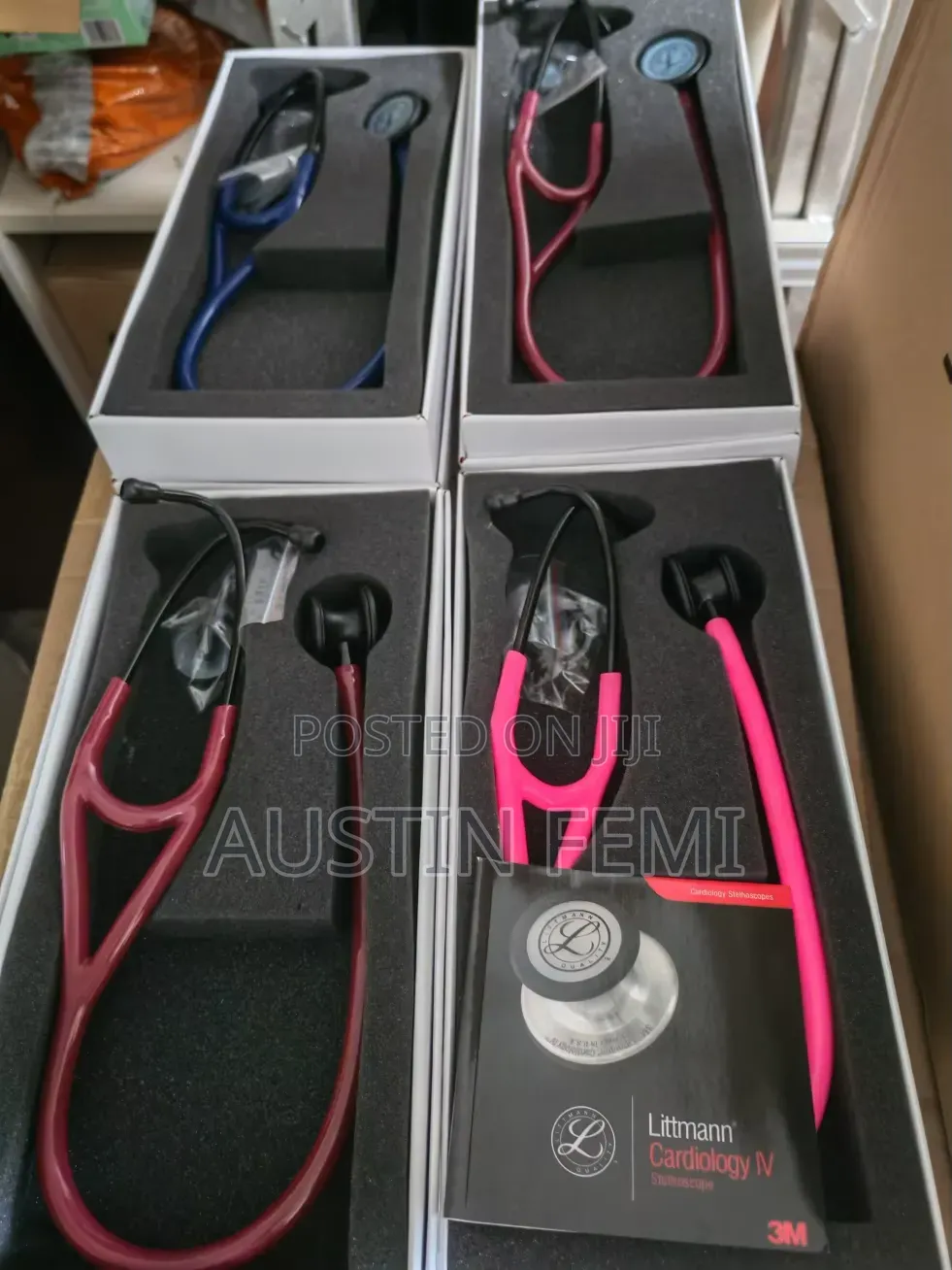 All-Black Littmann Cardiology 4 Stethoscope