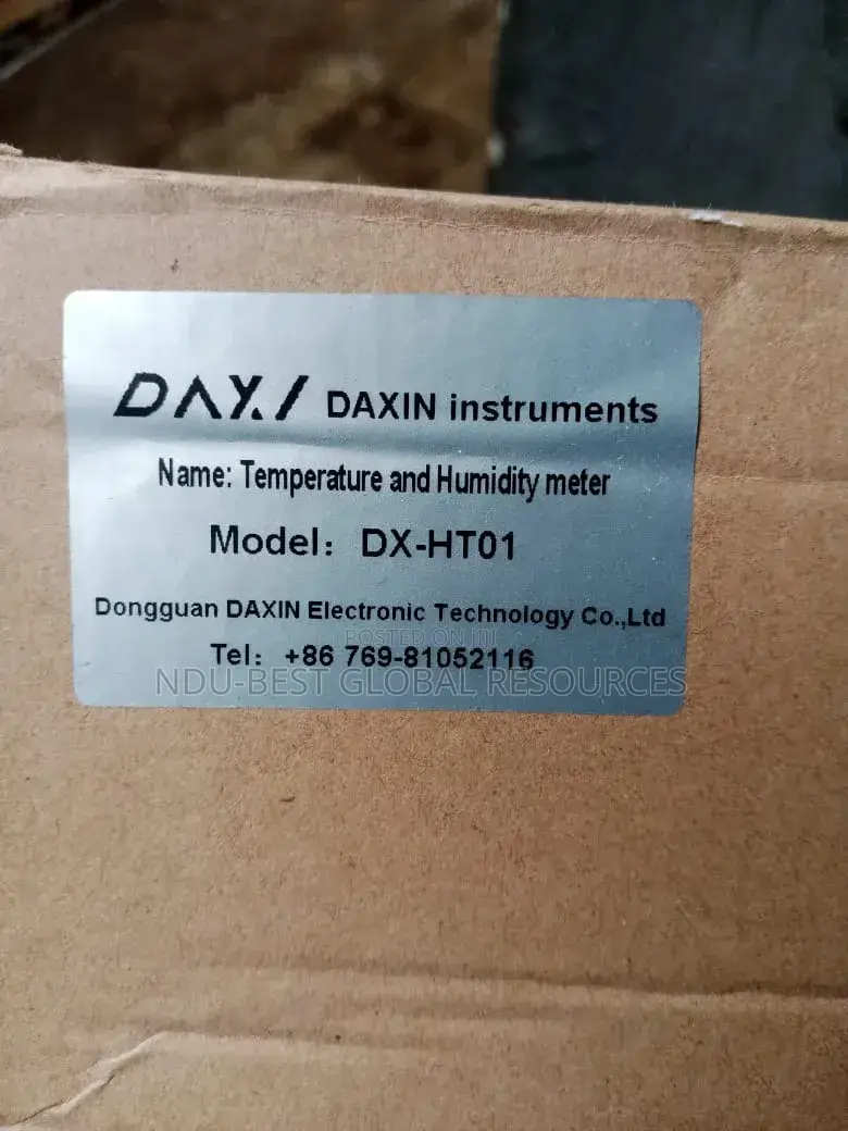 Daxin Instruments Temperature and Humidity Meter,