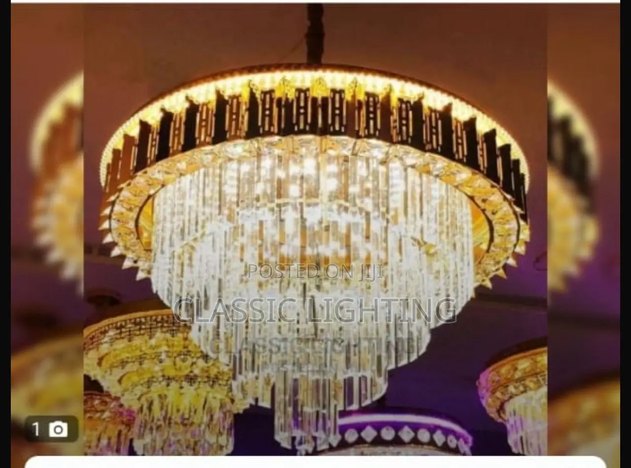 Crystal Gold Chandelier Nordic Crystal Lamp Luxury Villa Hotel Hall