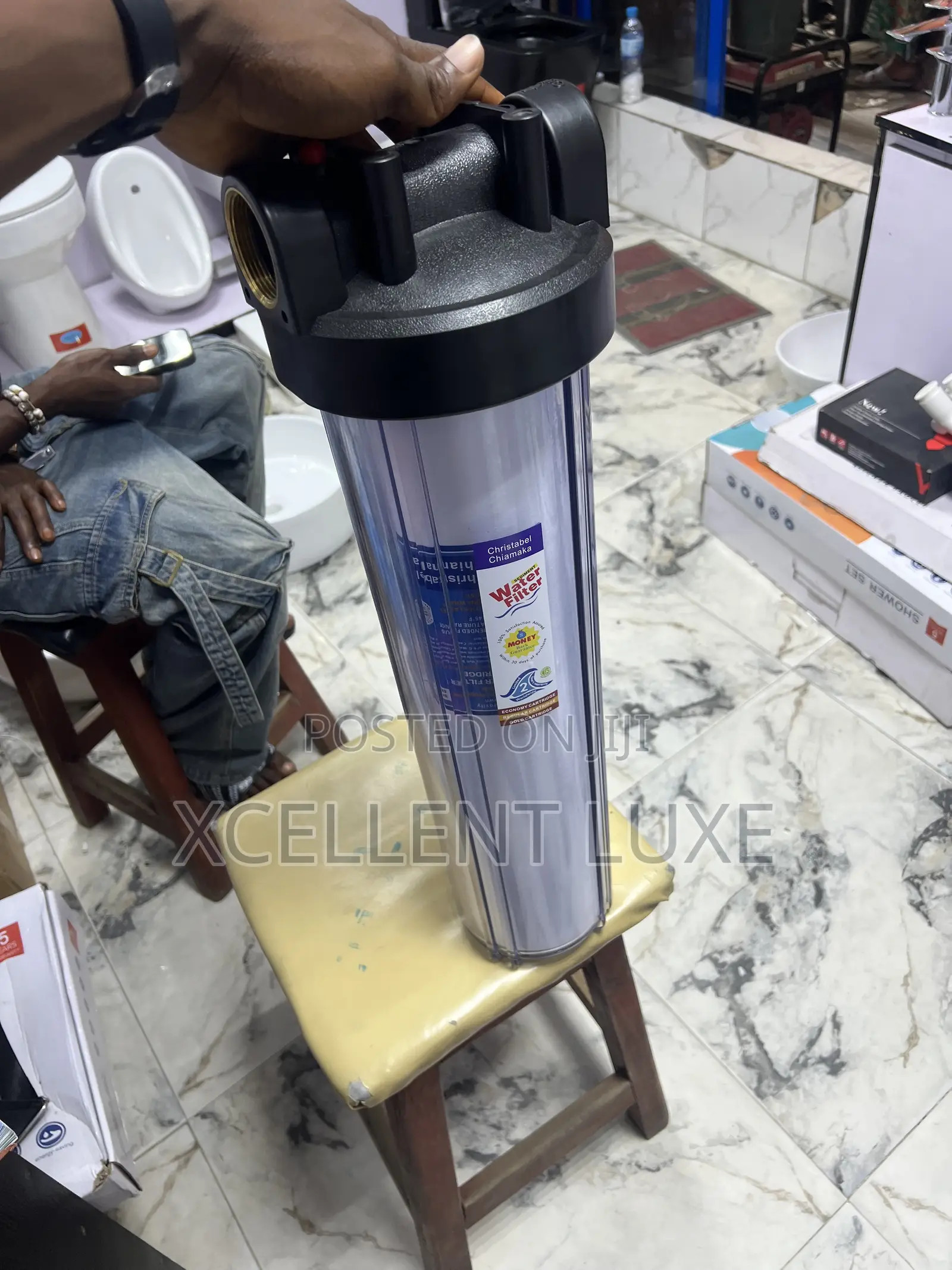 20inch Jumbo Size Transparent Water Filter