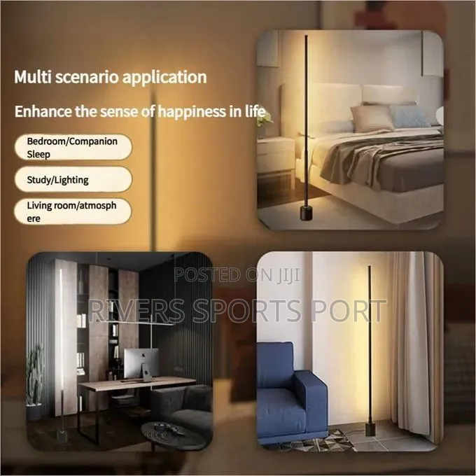 Modern LED Floor Lamp 100CM Minimalist Standing Light for HOME/OFFICE