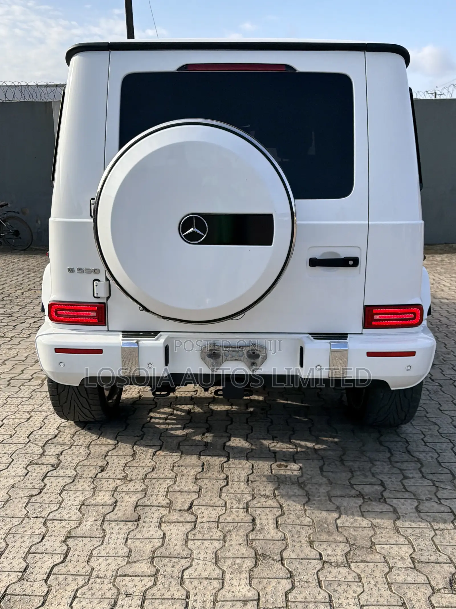 Mercedes-Benz G-Class Base G 550 AWD 2020 White
