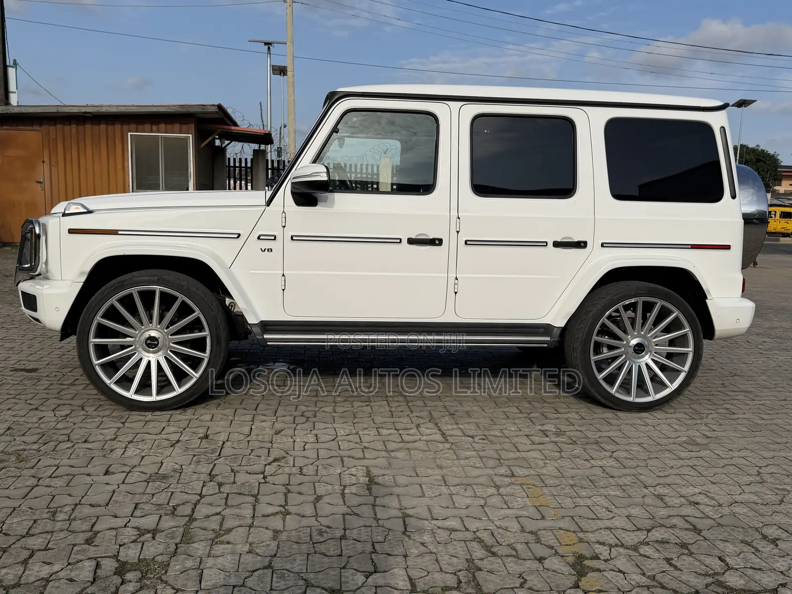 Mercedes-Benz G-Class Base G 550 AWD 2020 White