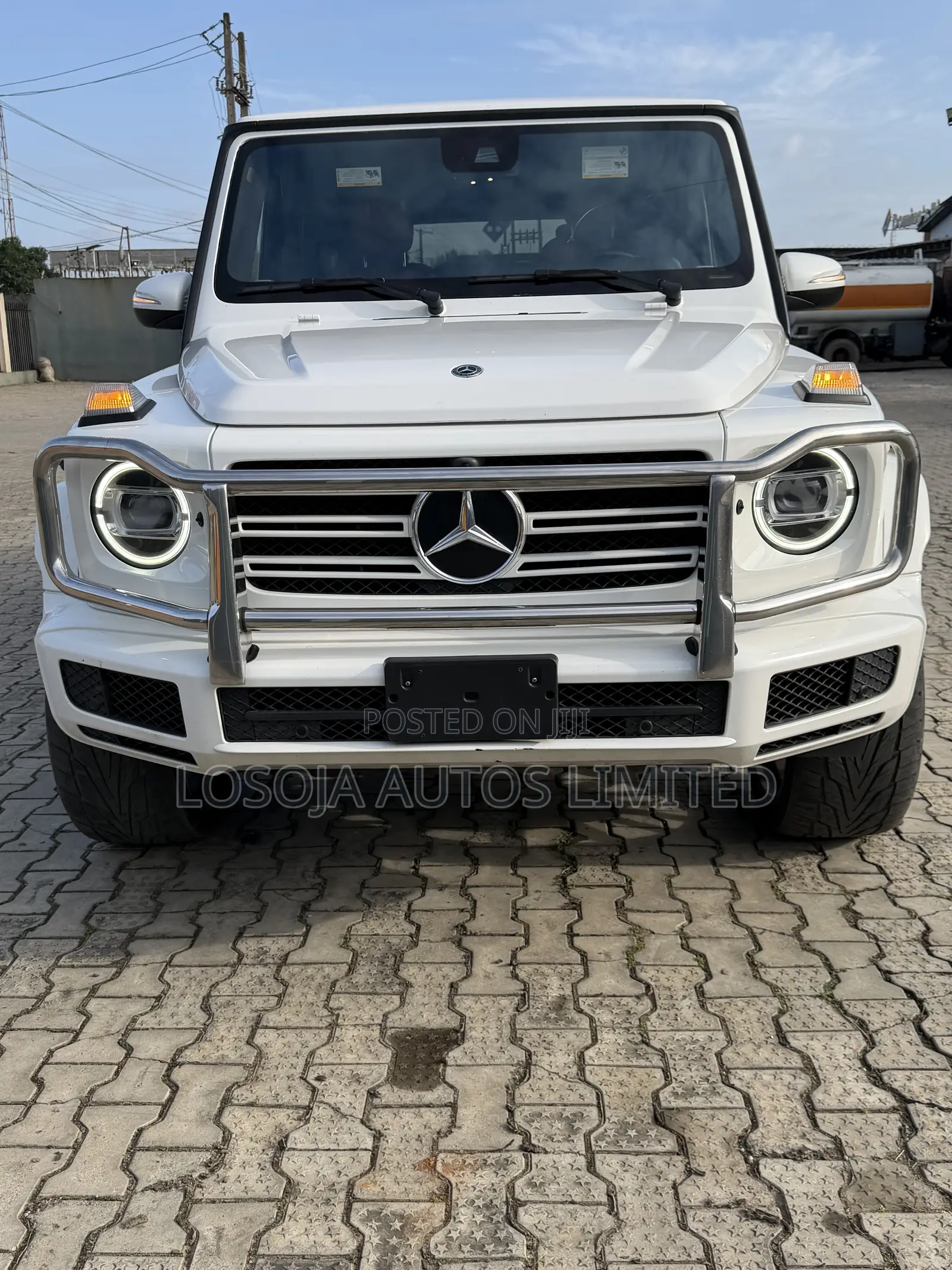Mercedes-Benz G-Class Base G 550 AWD 2020 White