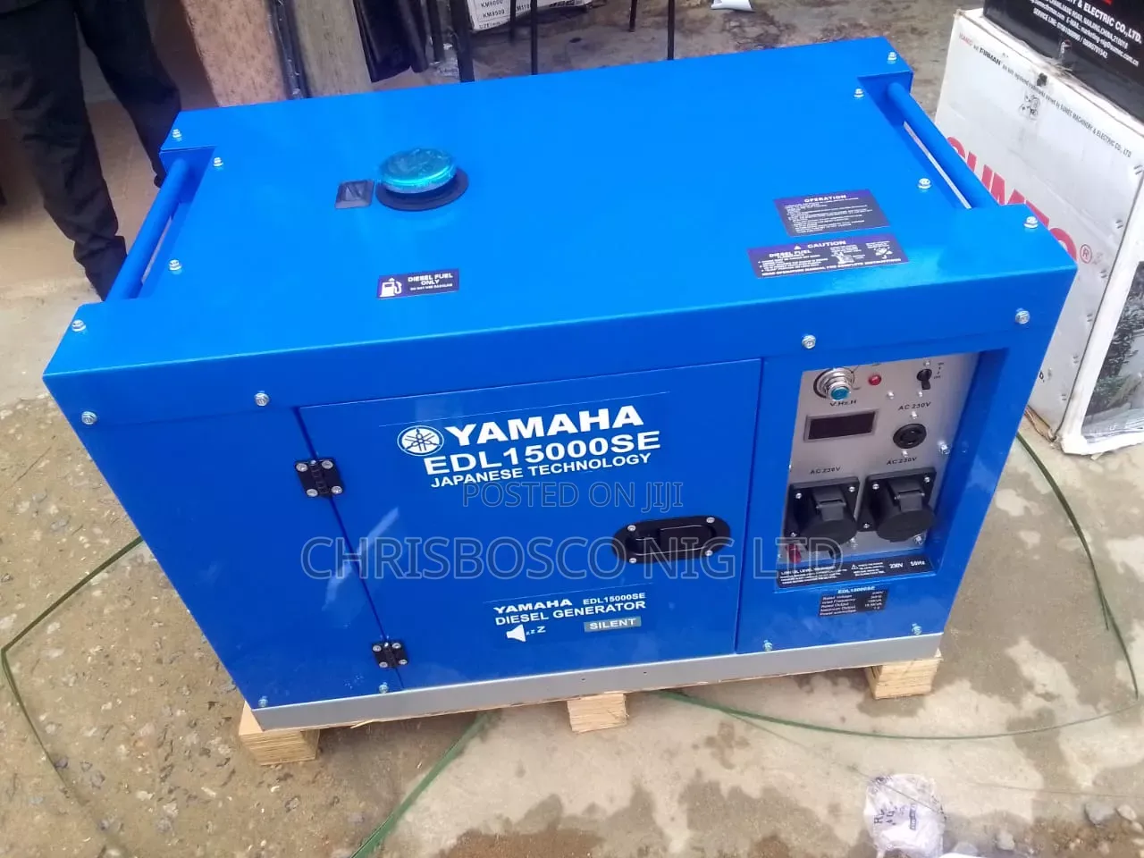 BRAND NEW YAMAHA Edl 15kva Generator