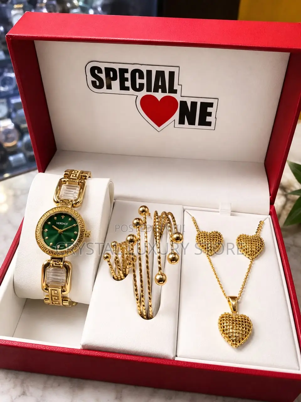 Versace Quality Luxury Ladies Gift Box Wristwatch