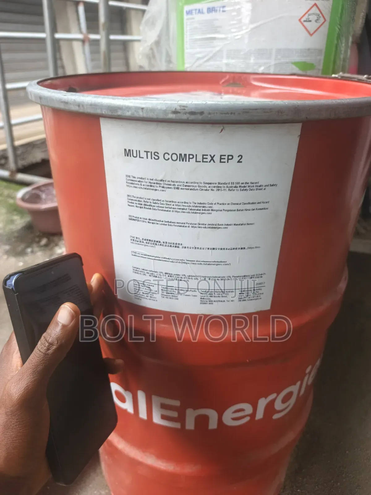 Totalenergies Multis Complex Ep2 Grease 50kg