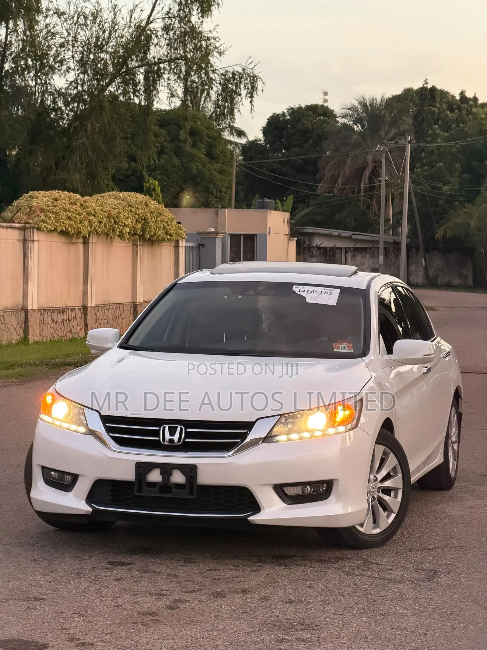 Honda Accord EX-L V-6 2dr Coupe (3.5L 6cyl 6M) 2014 White