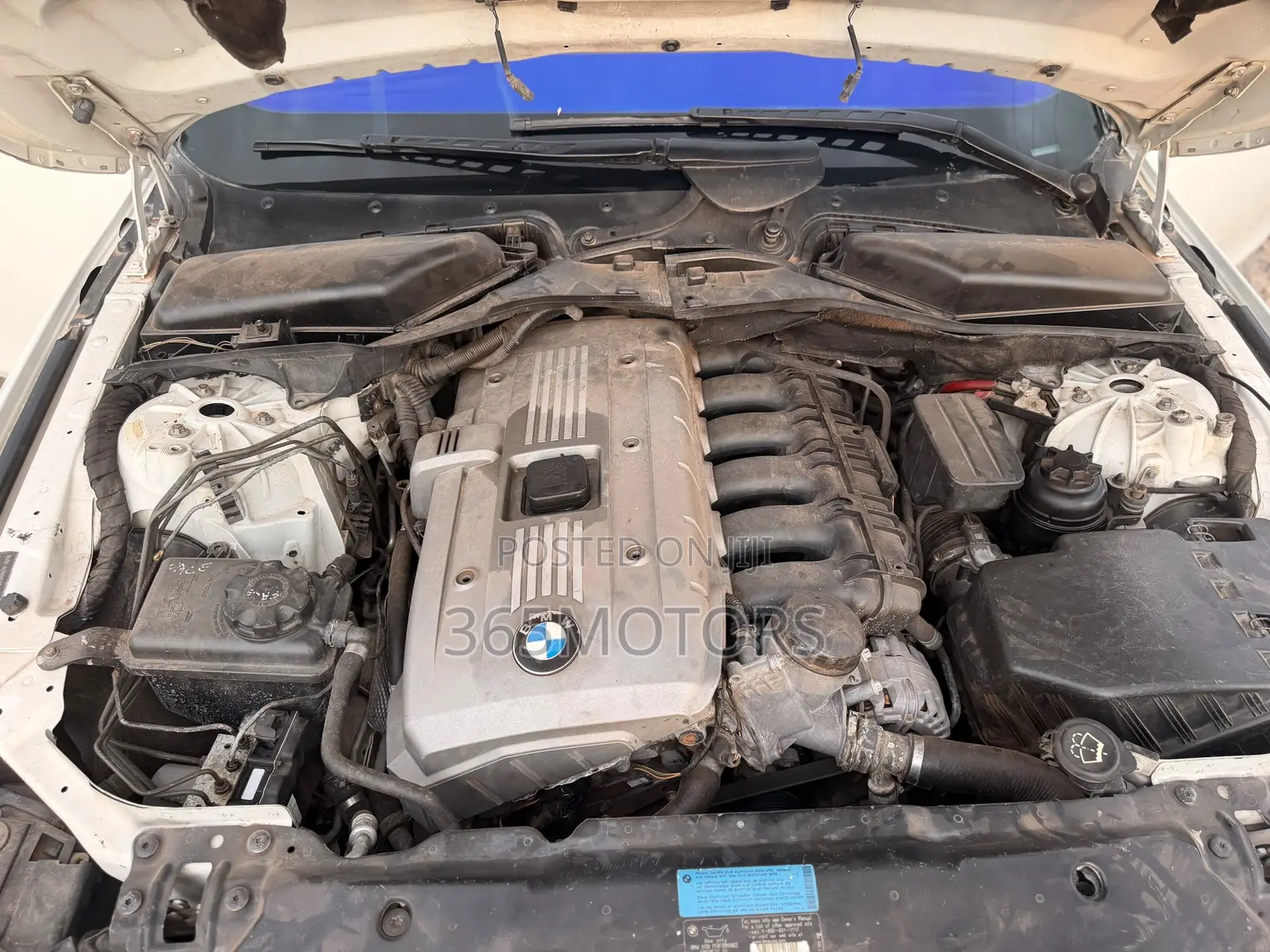 BMW 528i 2007 White