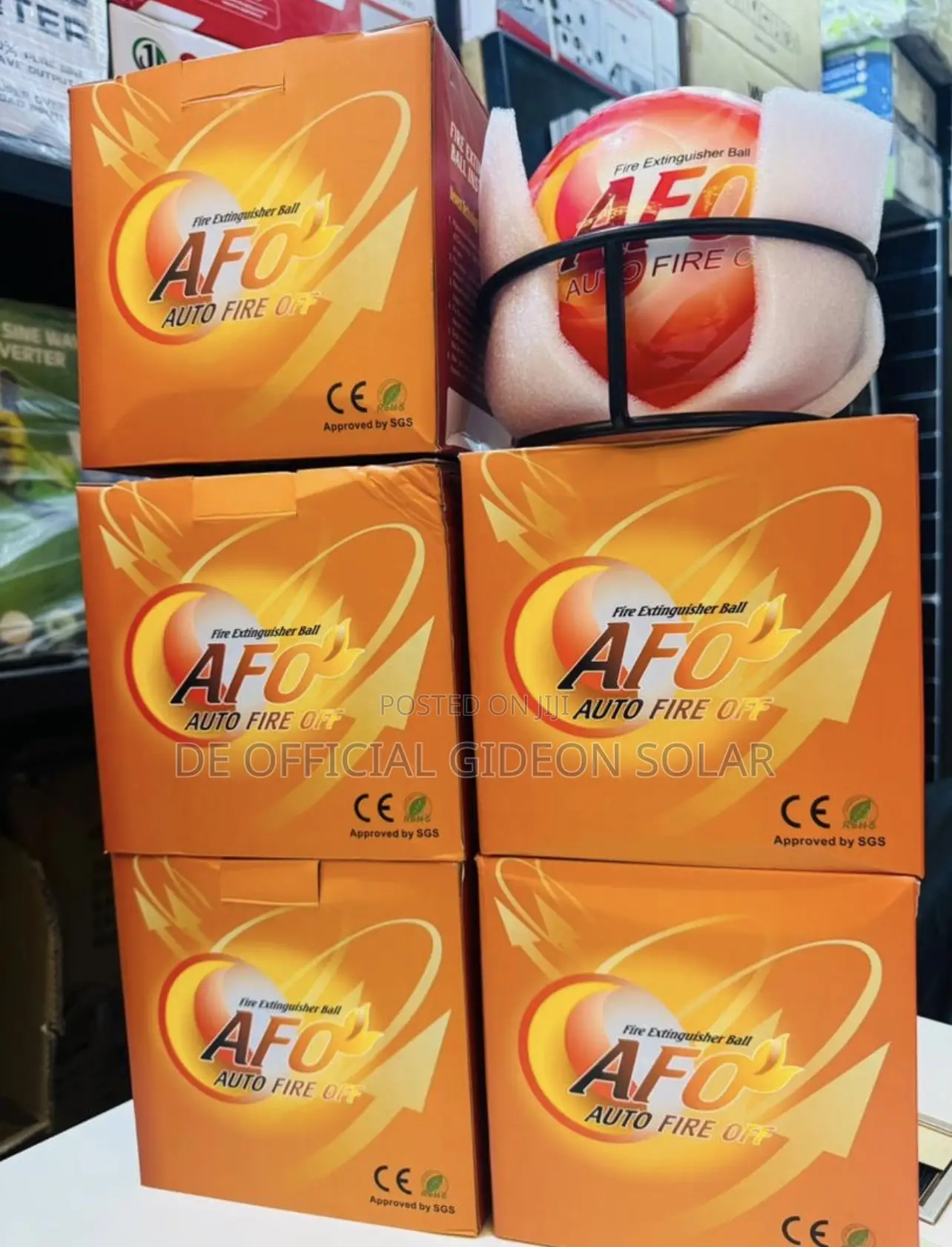 Afo -Auto Fire Off- Ball ( Fire Extinguisher )