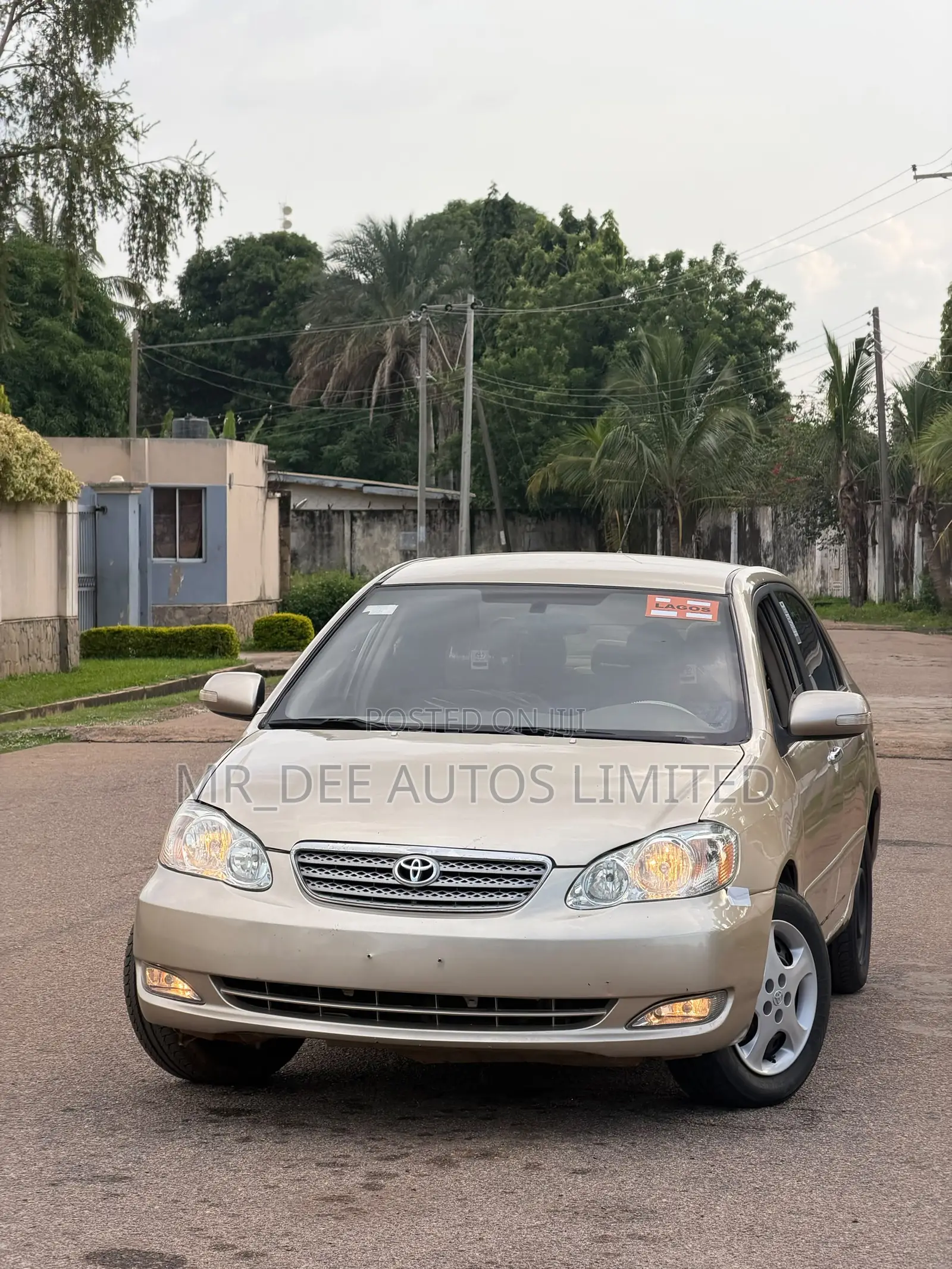Toyota Corolla 2006 Gold