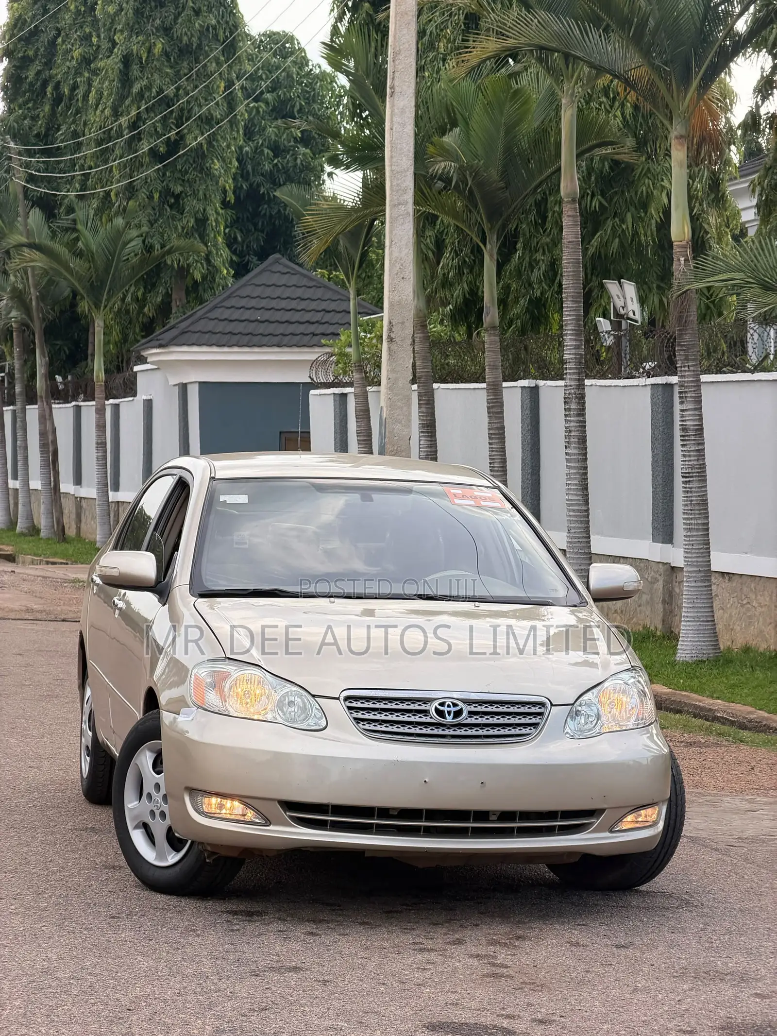Toyota Corolla 2006 Gold