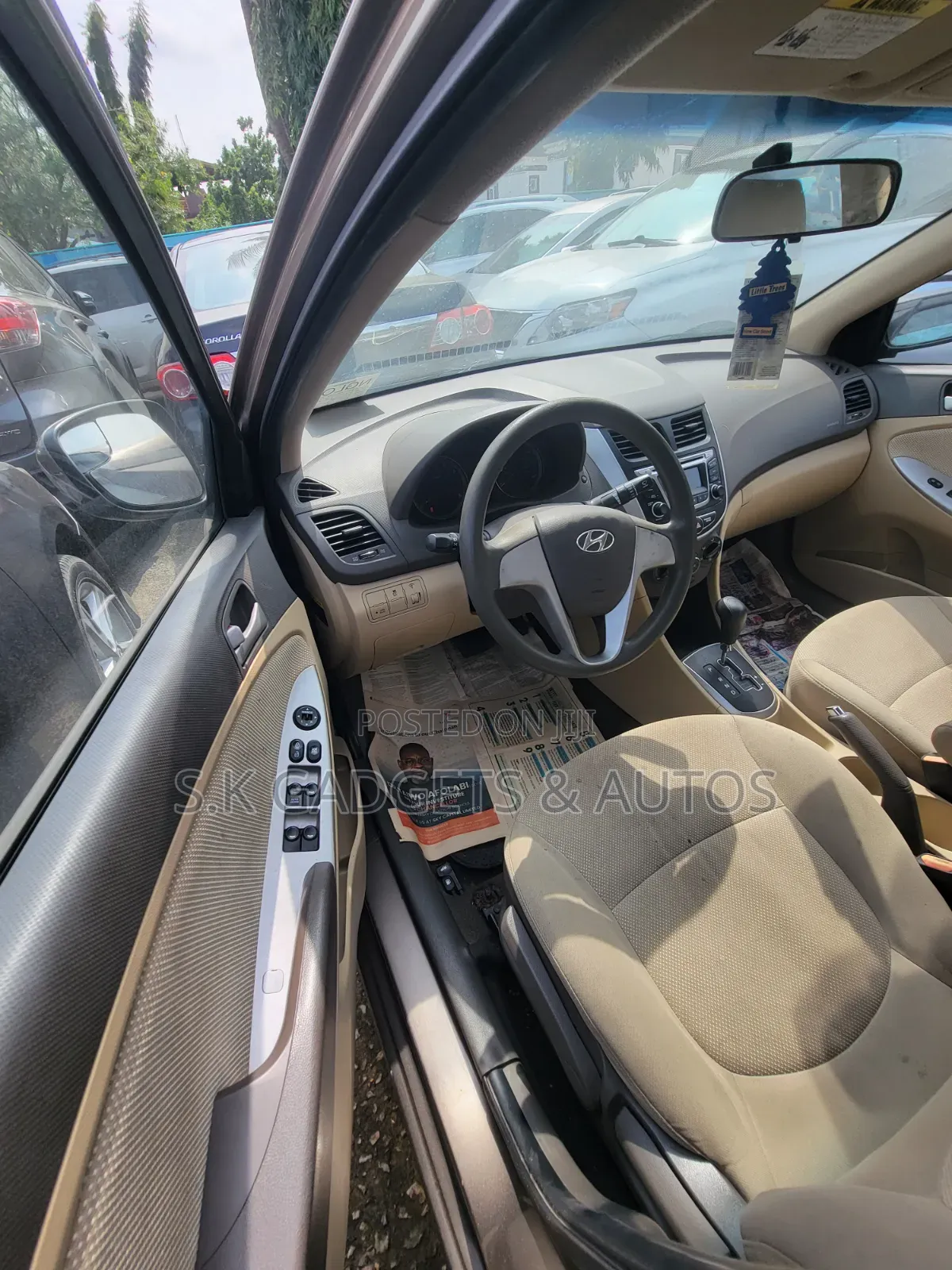 Hyundai Accent 2013 Gray
