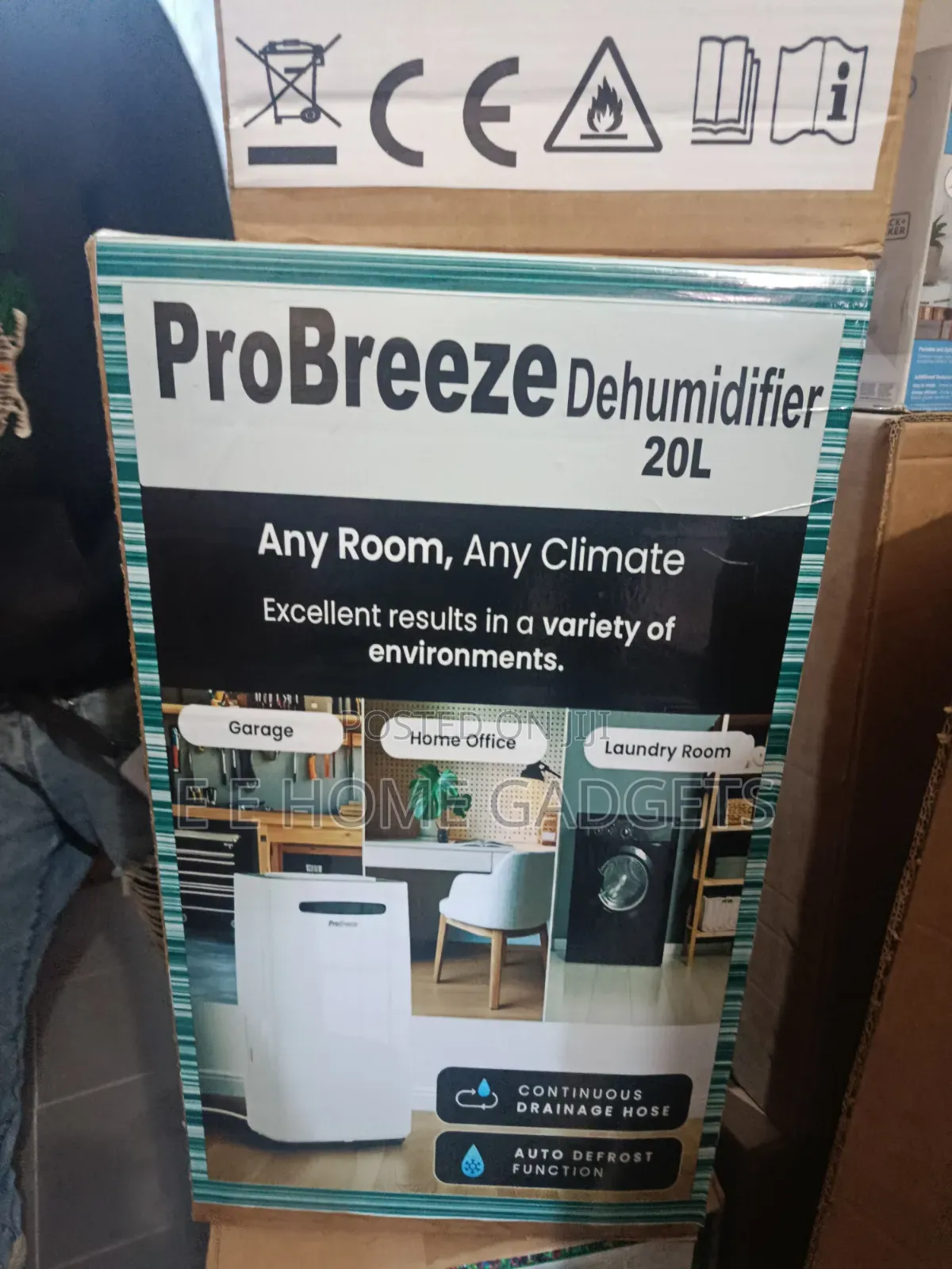 Pro Breeze 20L Dehumidifier