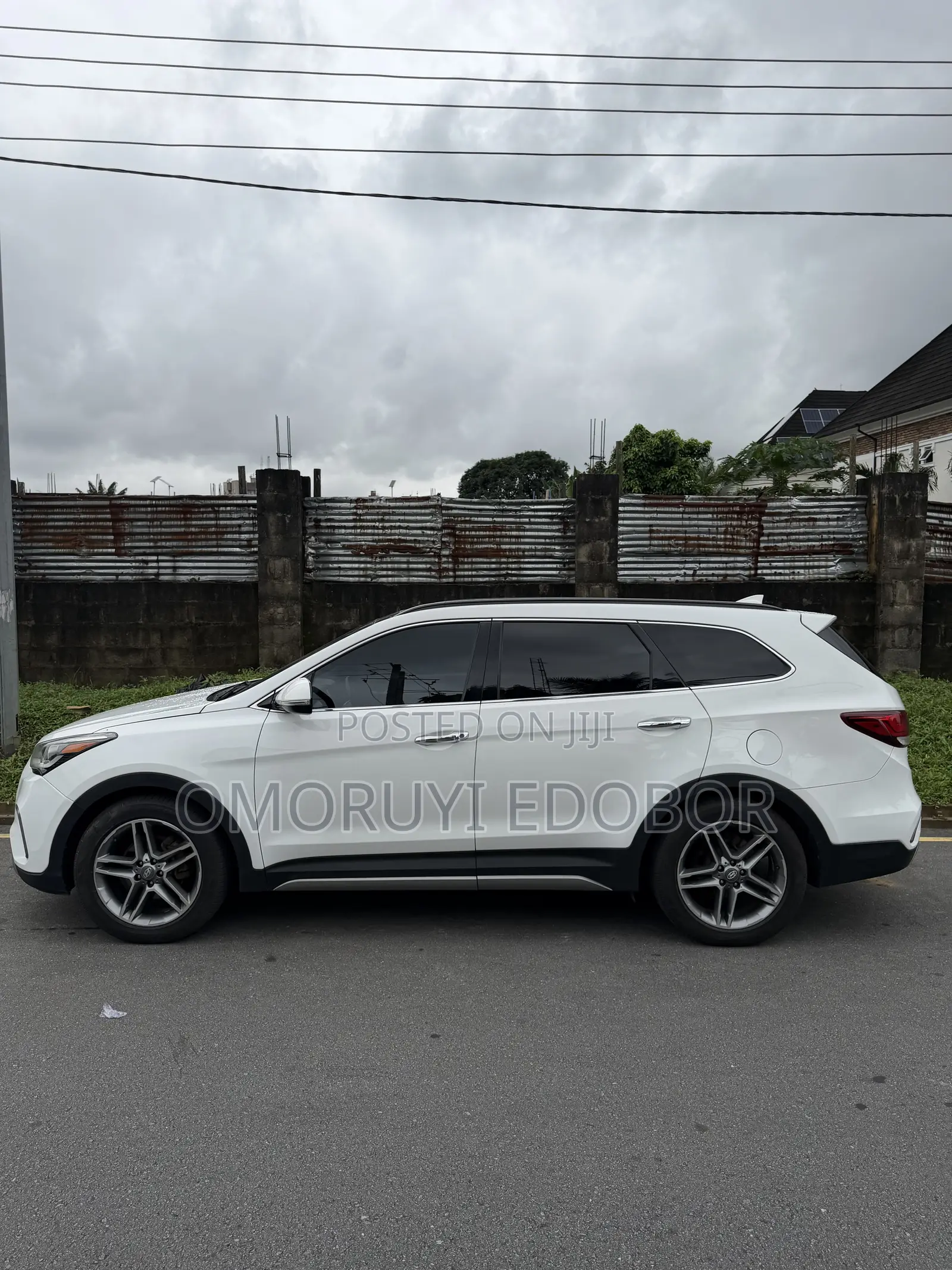 Hyundai Santa Fe Limited Ultimate AWD 2017 White