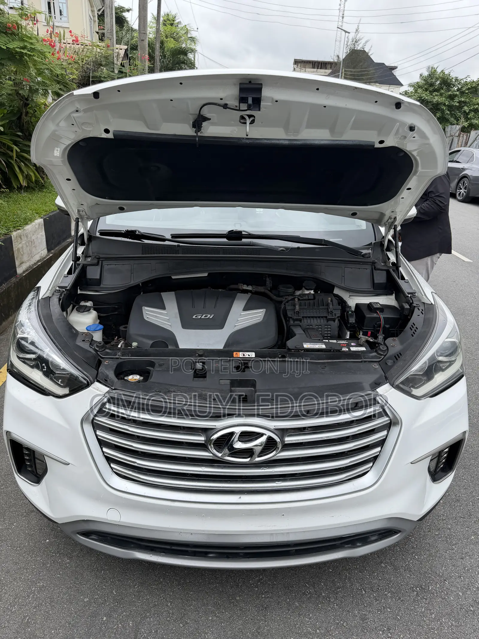 Hyundai Santa Fe Limited Ultimate AWD 2017 White