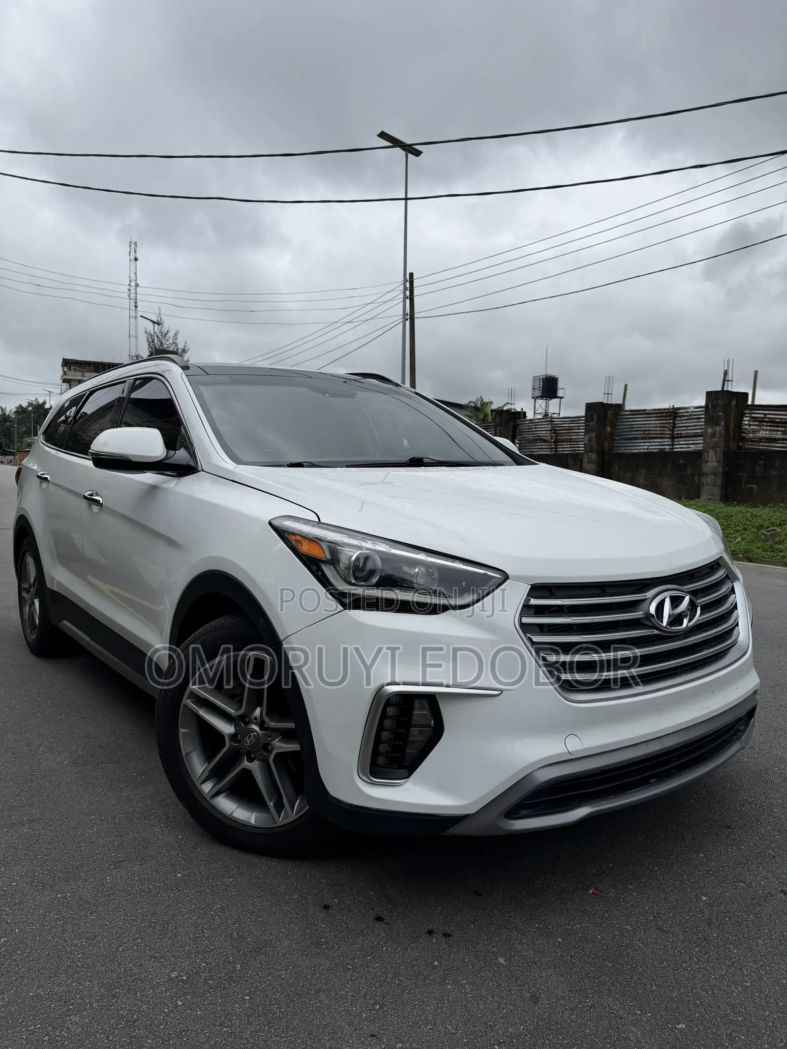 Hyundai Santa Fe Limited Ultimate AWD 2017 White