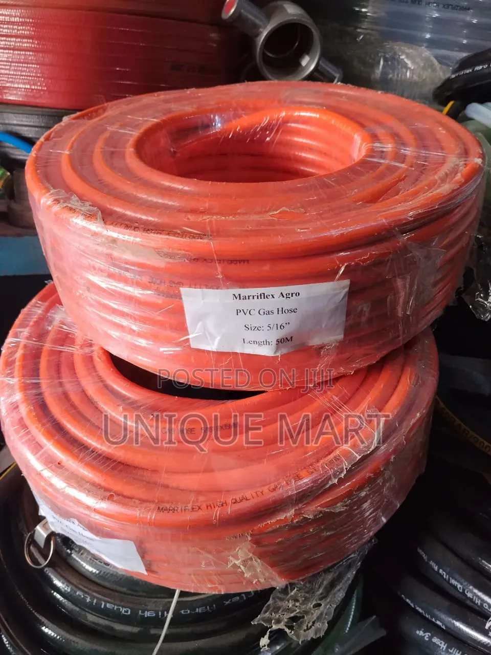 5/16" High Quality Marriflex Gas Hose. 50 Meters in a Bundle