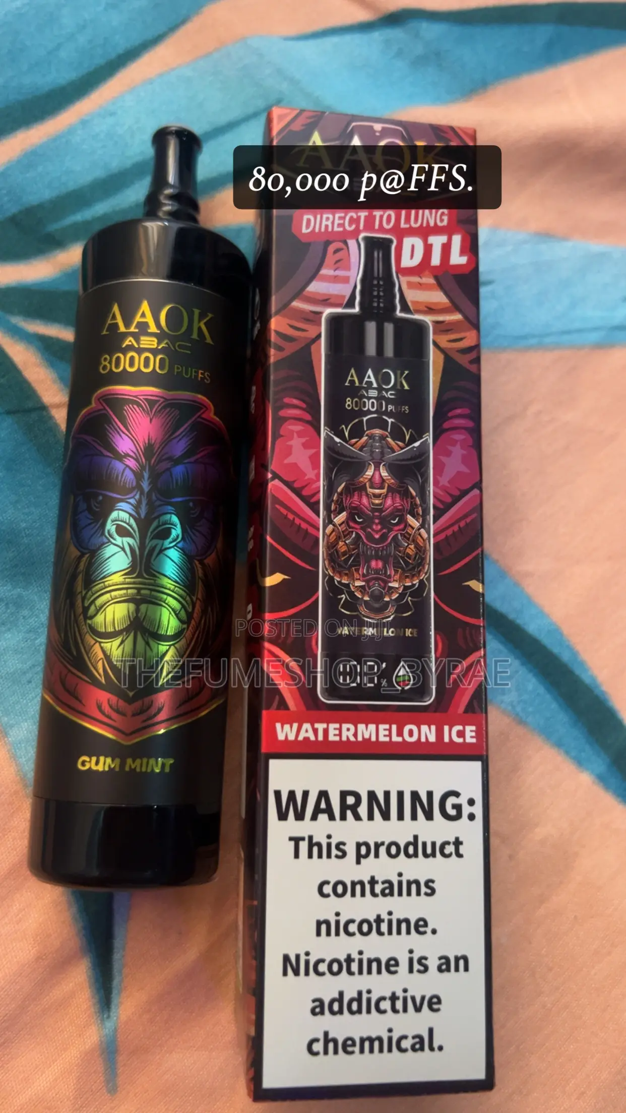 Rechargeable Vape ( Puffz)