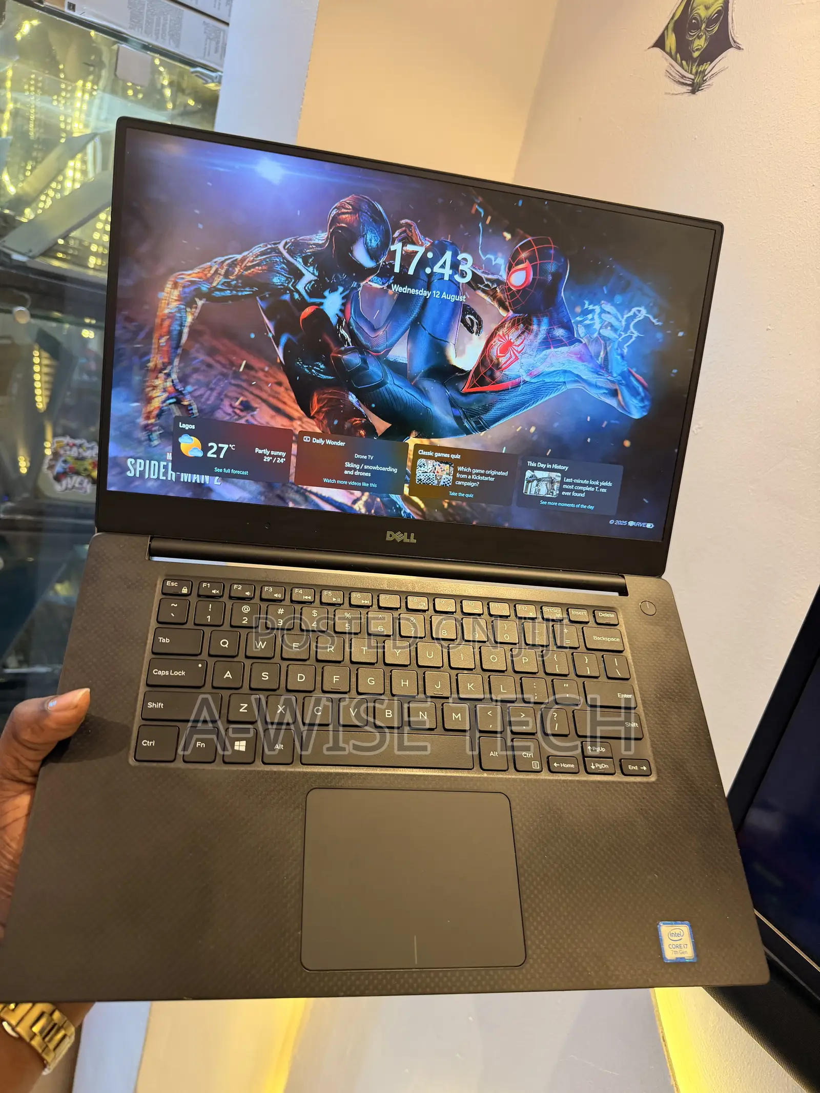 Laptop Dell Precision 15 5520 16GB Intel Core i7 SSD 256GB