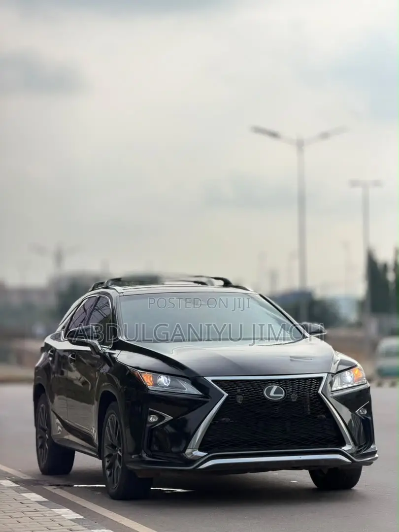 Lexus RX 350 F Sport AWD 2017 Black