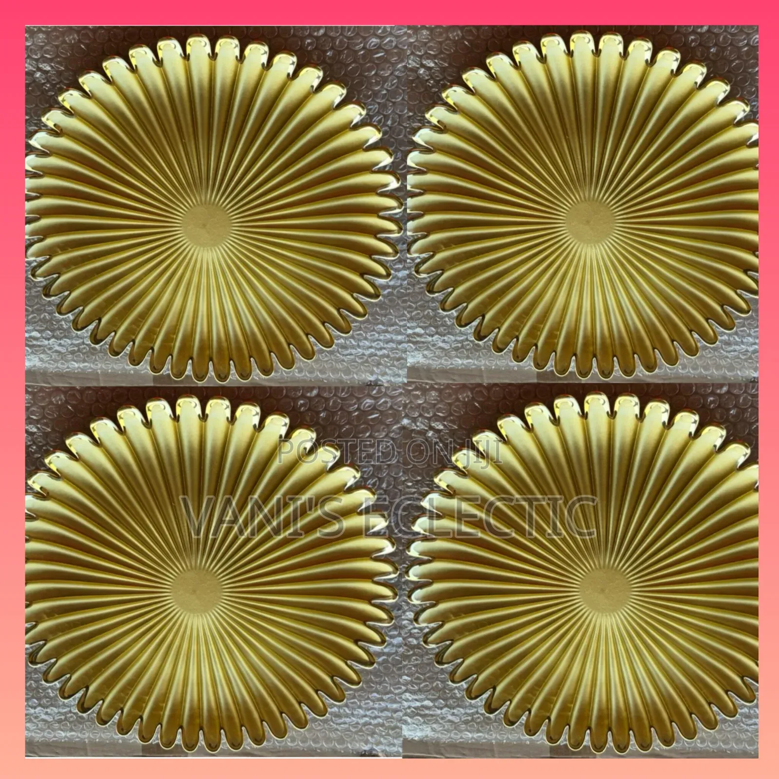 Glass Charger Plates