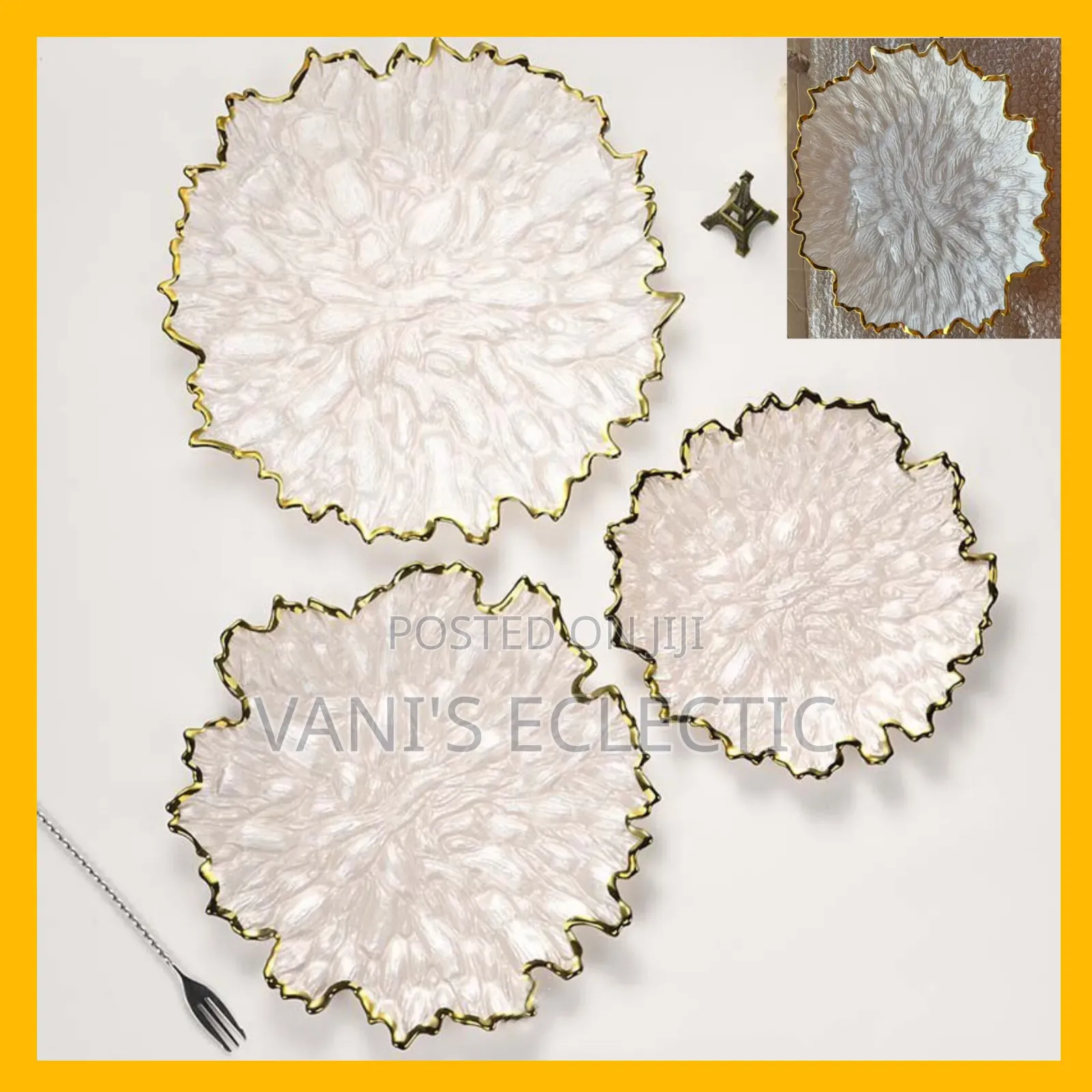 Glass Charger Plates