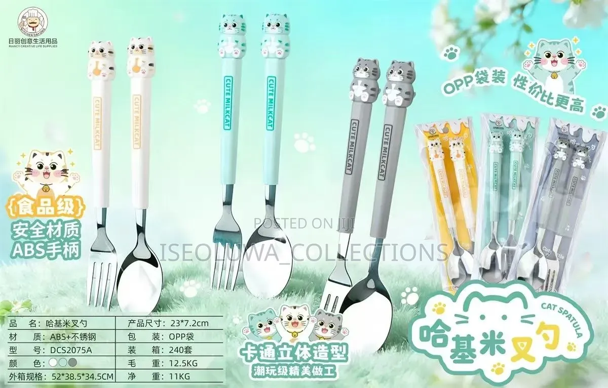 Kids Cutlery Set Spoon and Fork