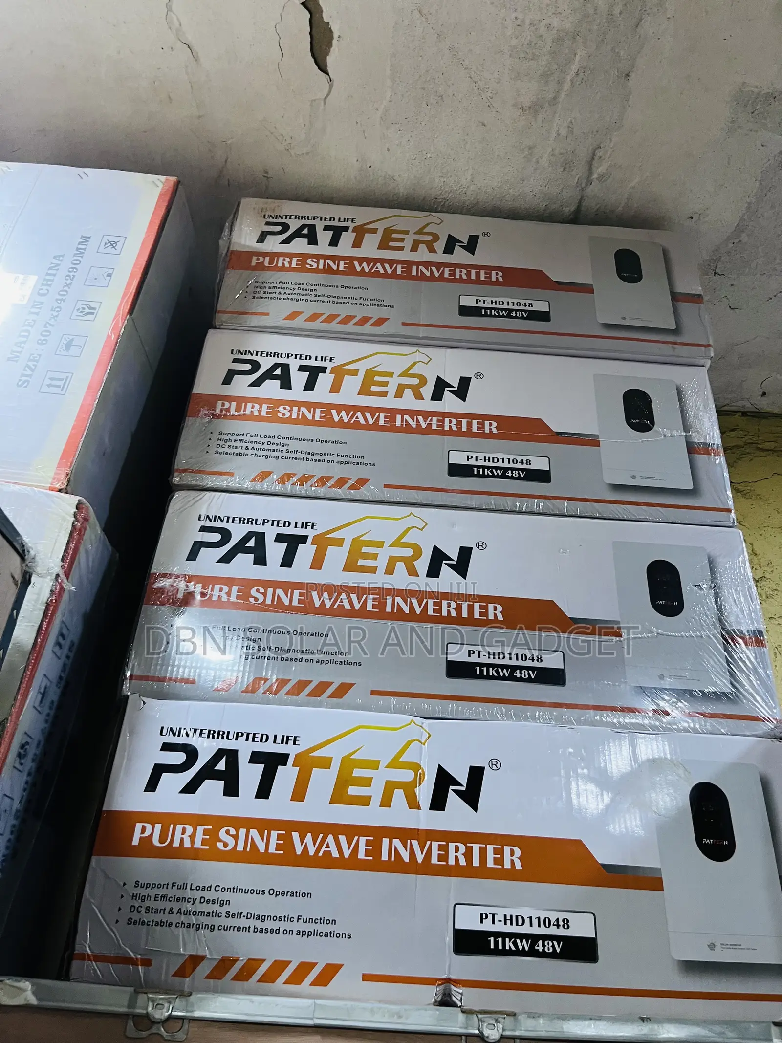 11kva 48v Pattern Solar Inverter Non Hybrid Available in Stock