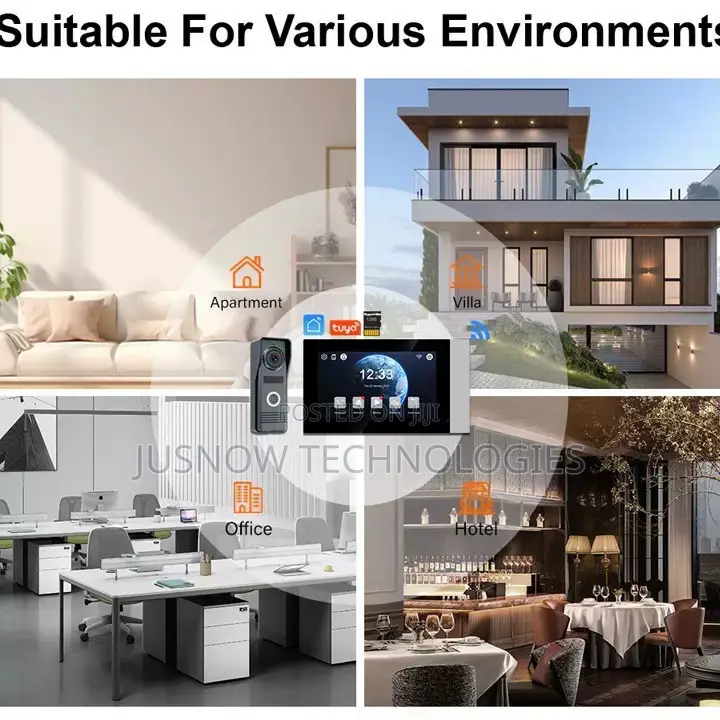 Tuya Wifi Smart Video Intercom | Alexa Compatible