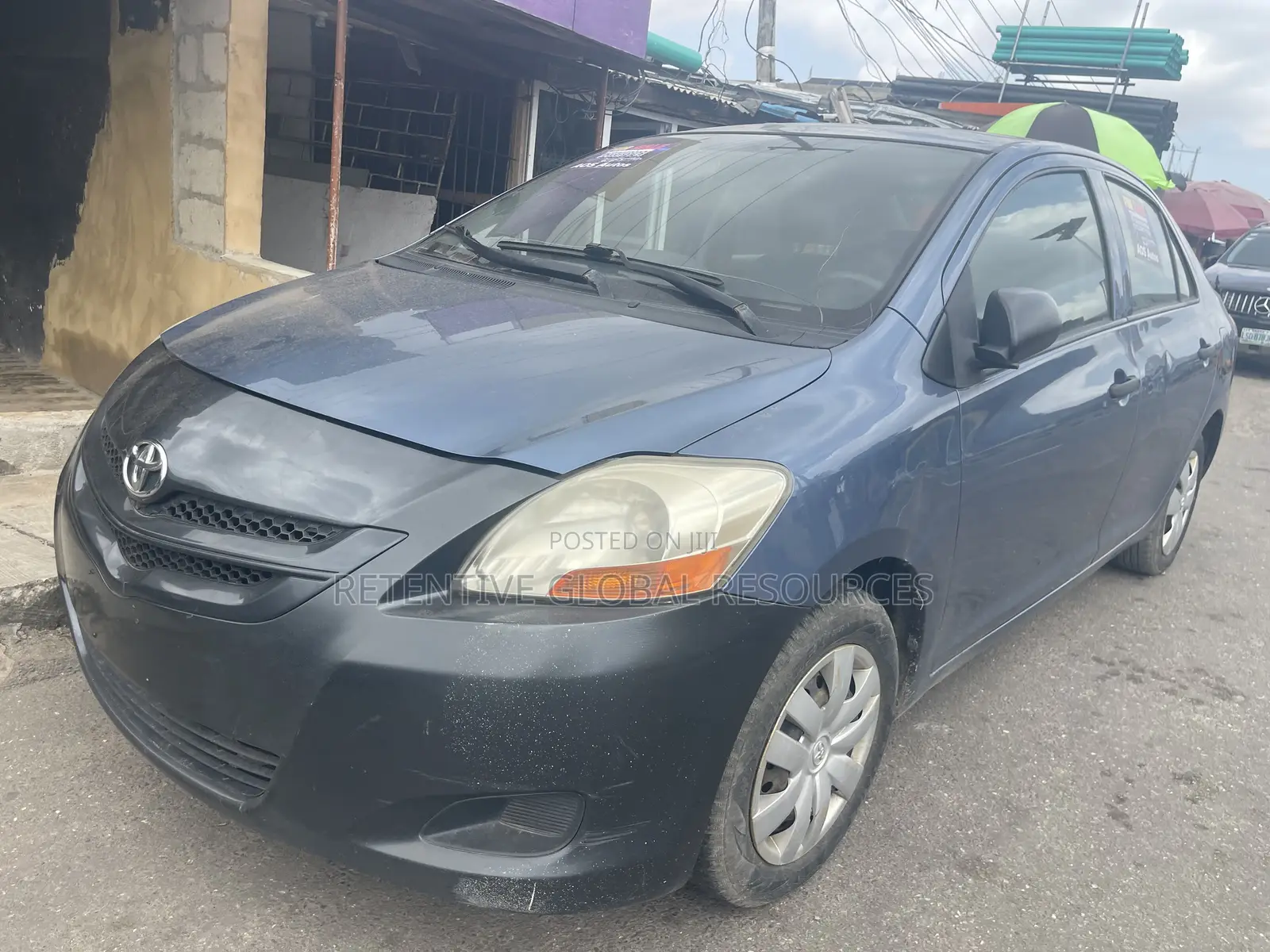 Toyota Yaris 2007 Blue