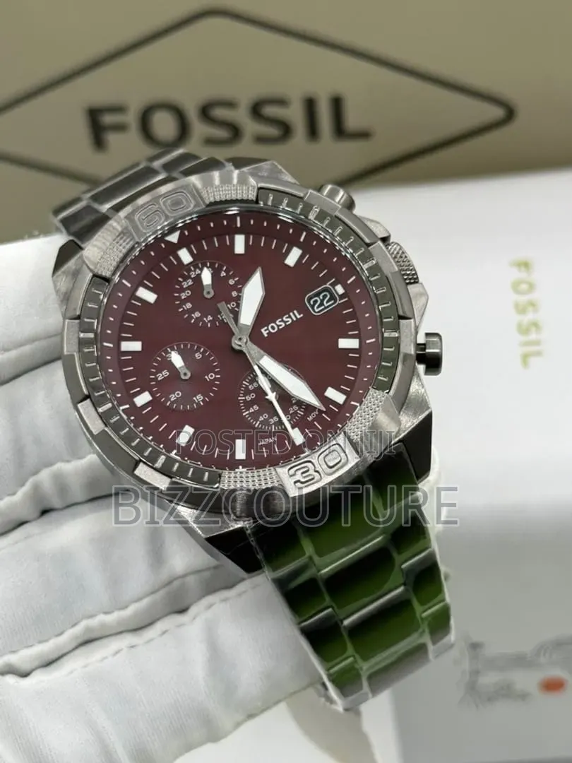 Original Fossil Stainless Steel Men's Watch 100% Authentic Guaranteed