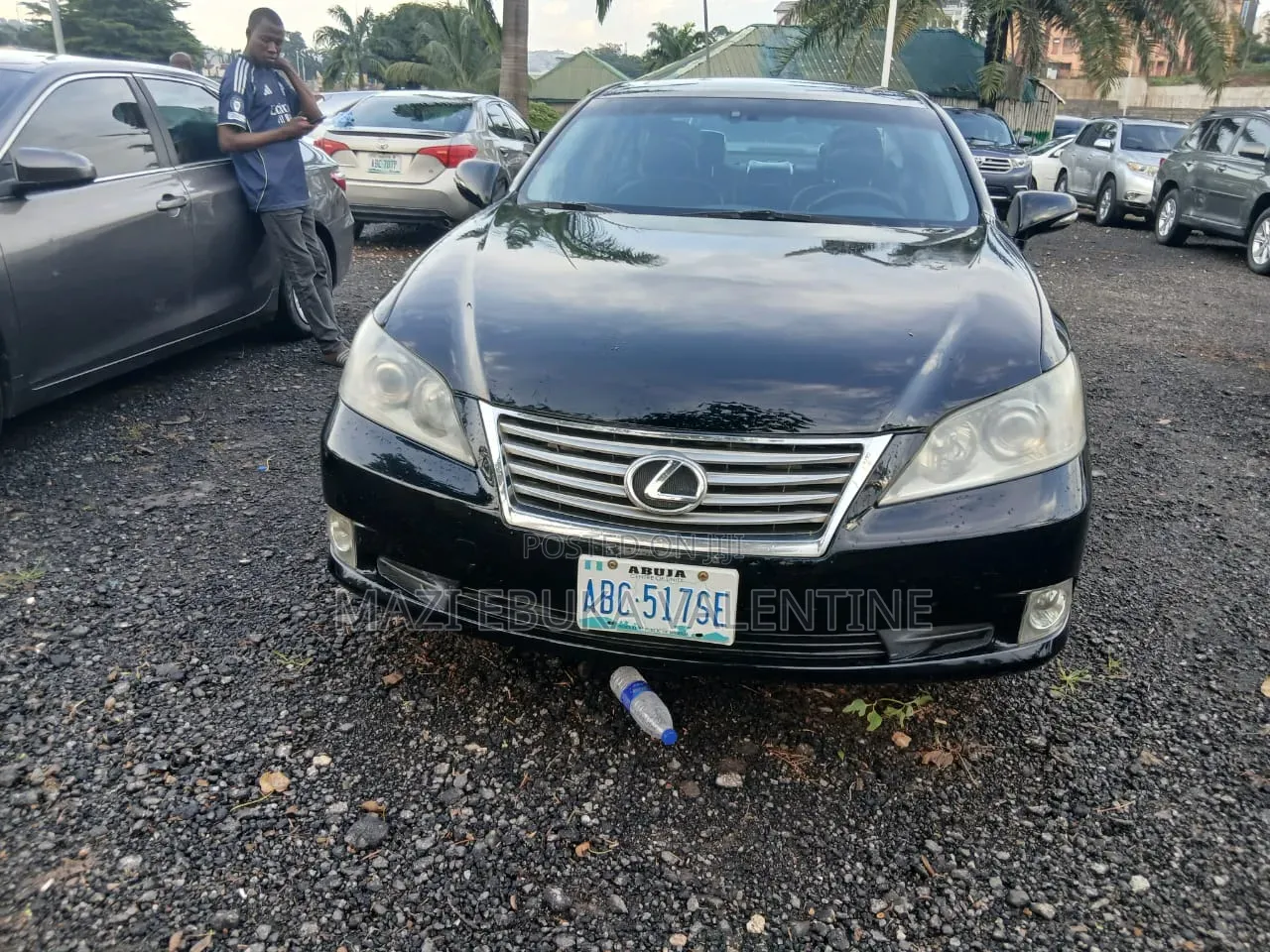 Lexus ES 350 2011 Black