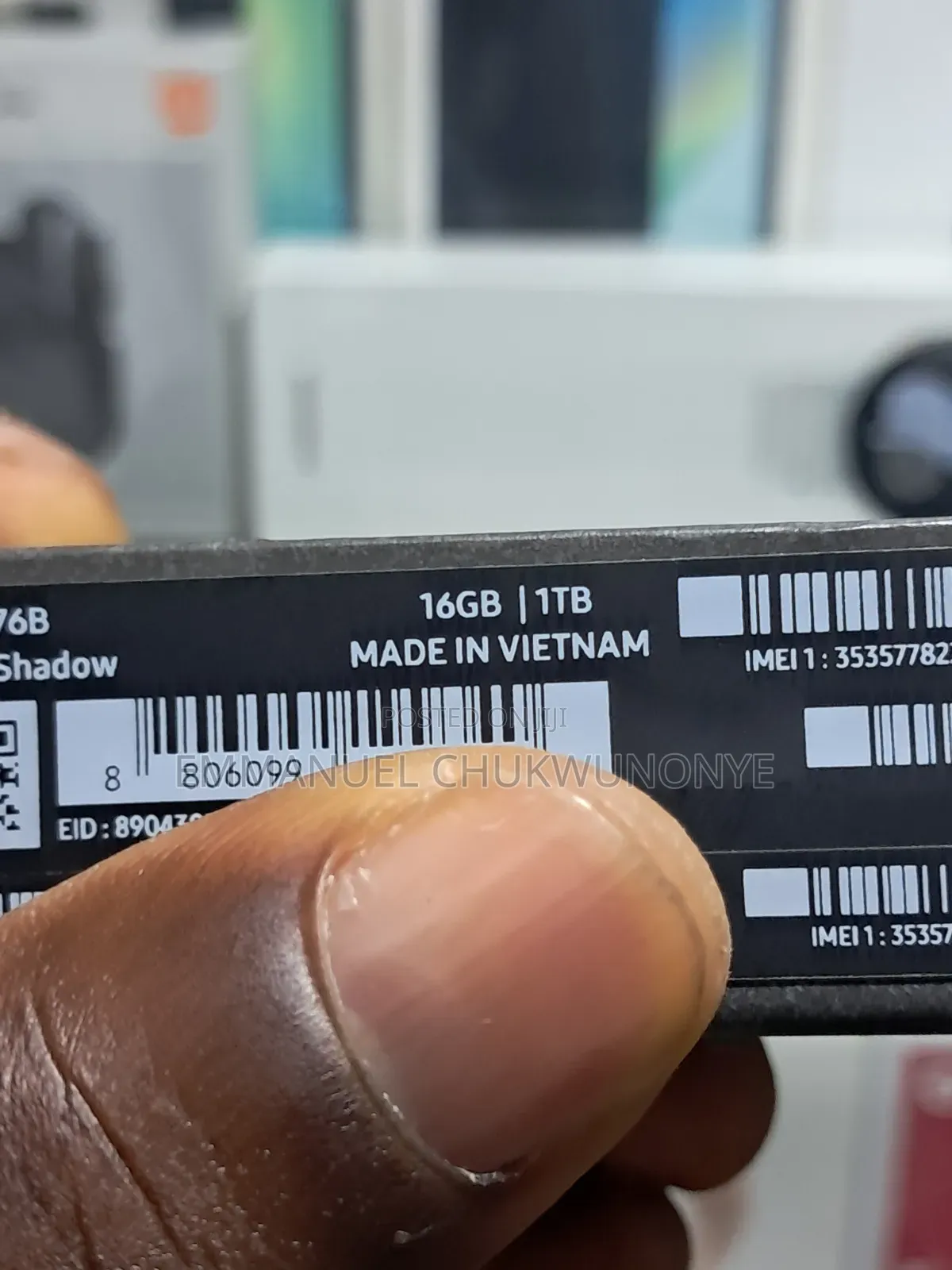 New Samsung Galaxy Z Fold8 Ultra 1 TB Black