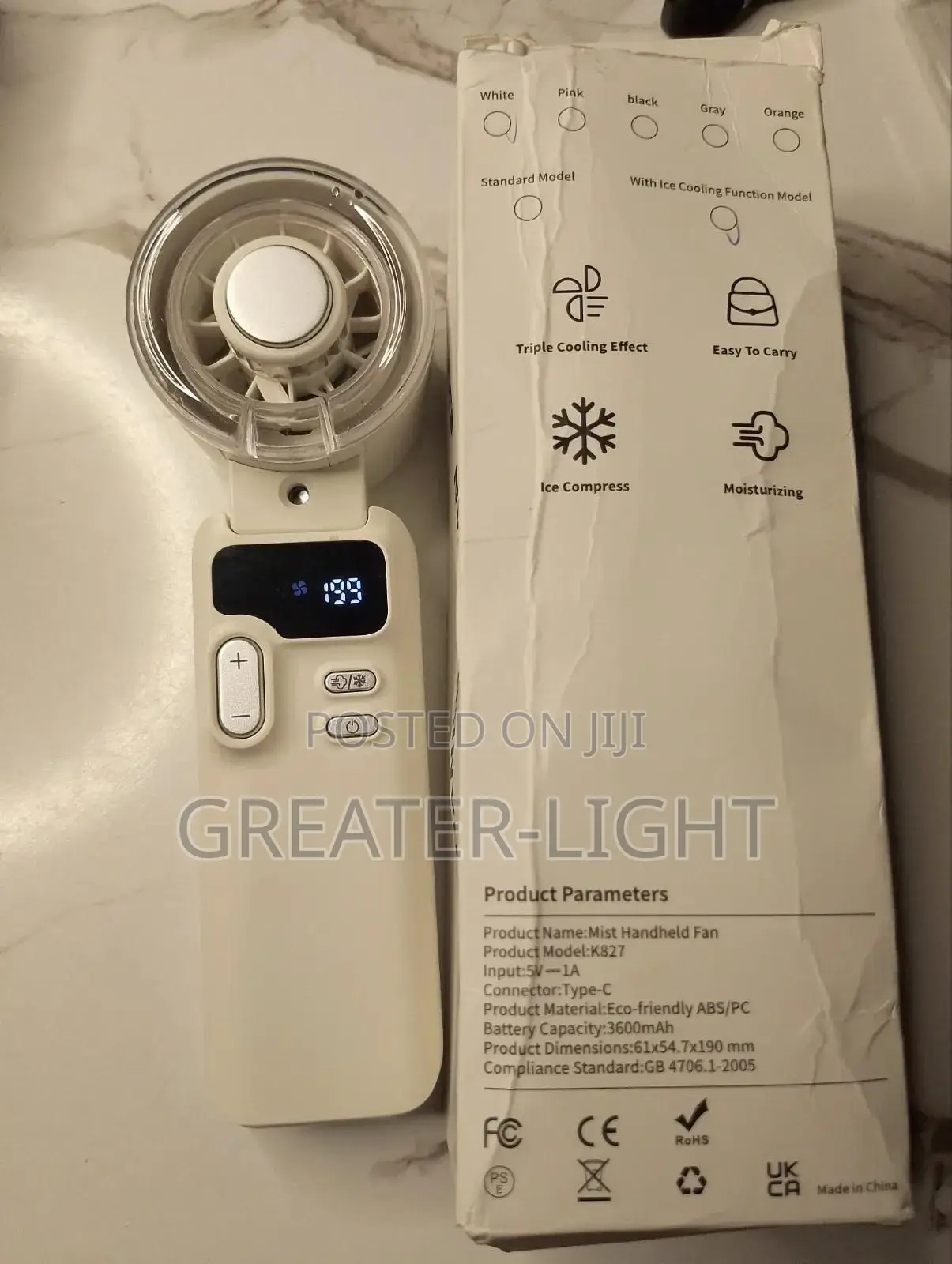 Brand New Mist Handheld Fan MF PRO