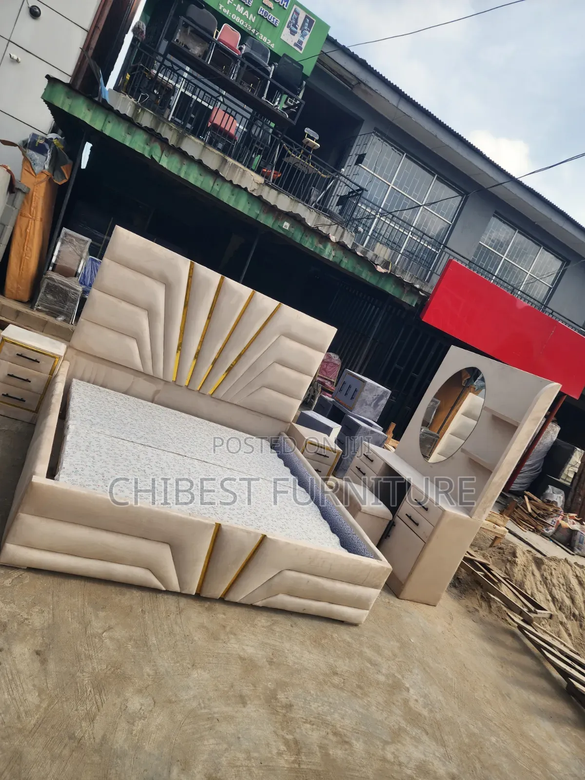Standard 6by6 Set of Upholstery Bed.