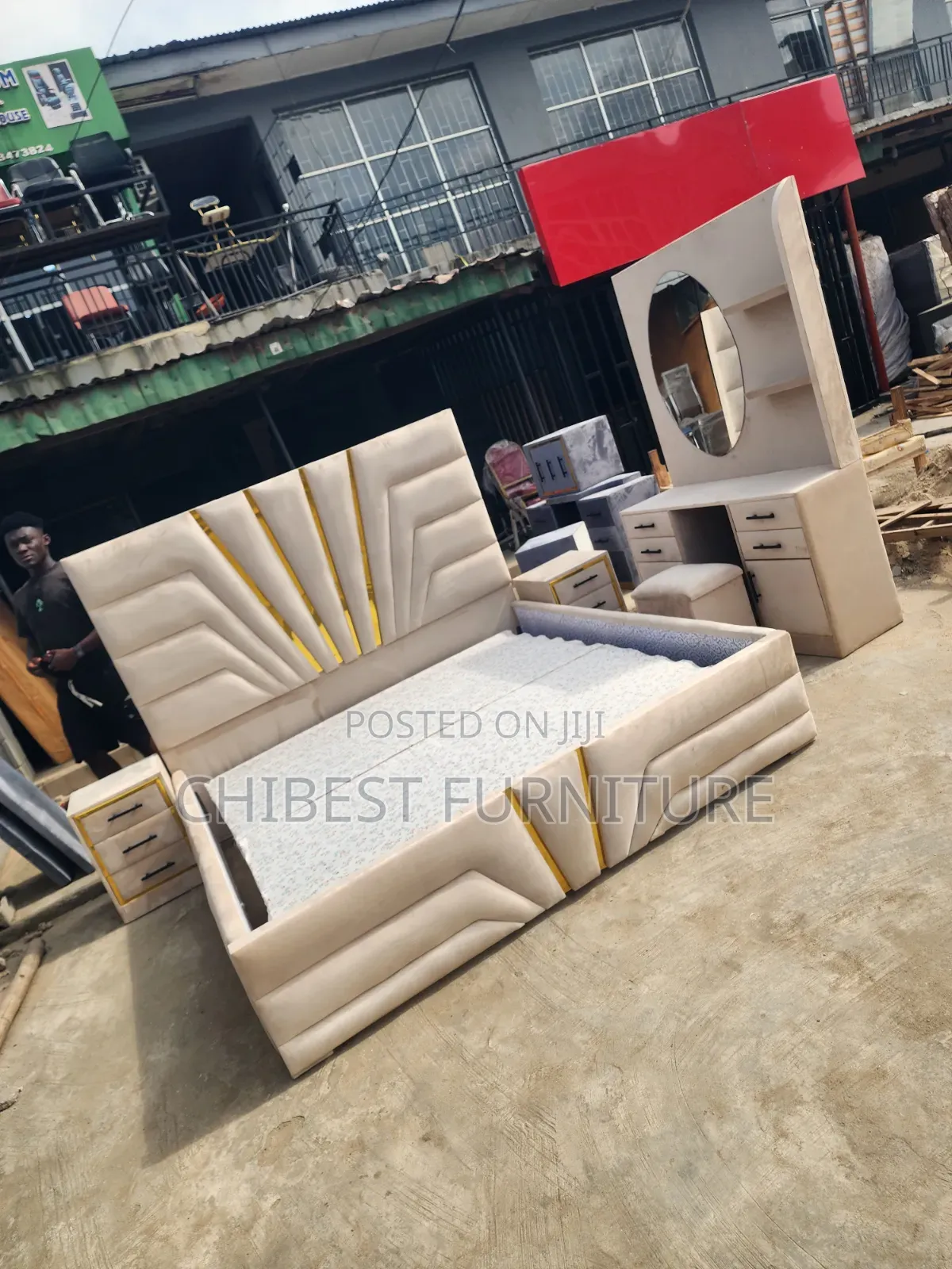 High Quality Brand New 6by6 Set of Bed.