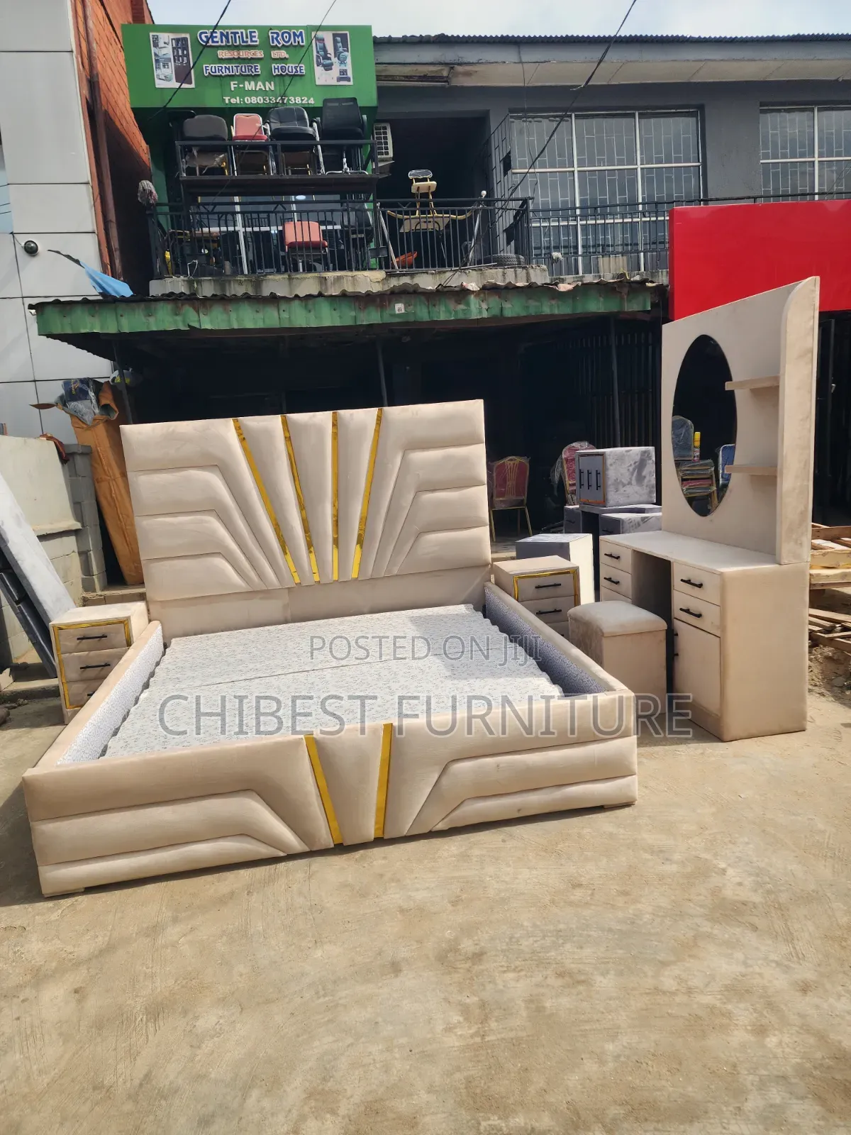 Neatry Padded 6by6 Complete Set of Bed.