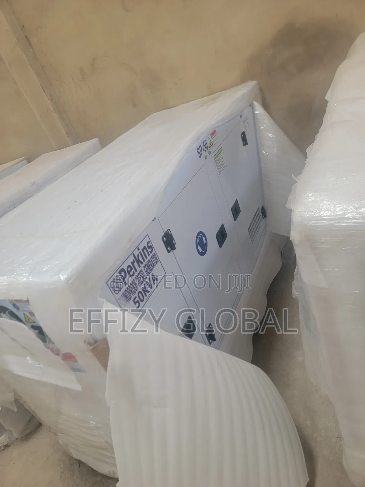 50kva Perkins England Soundproof Diesel Generator 100%pure Copper Coil