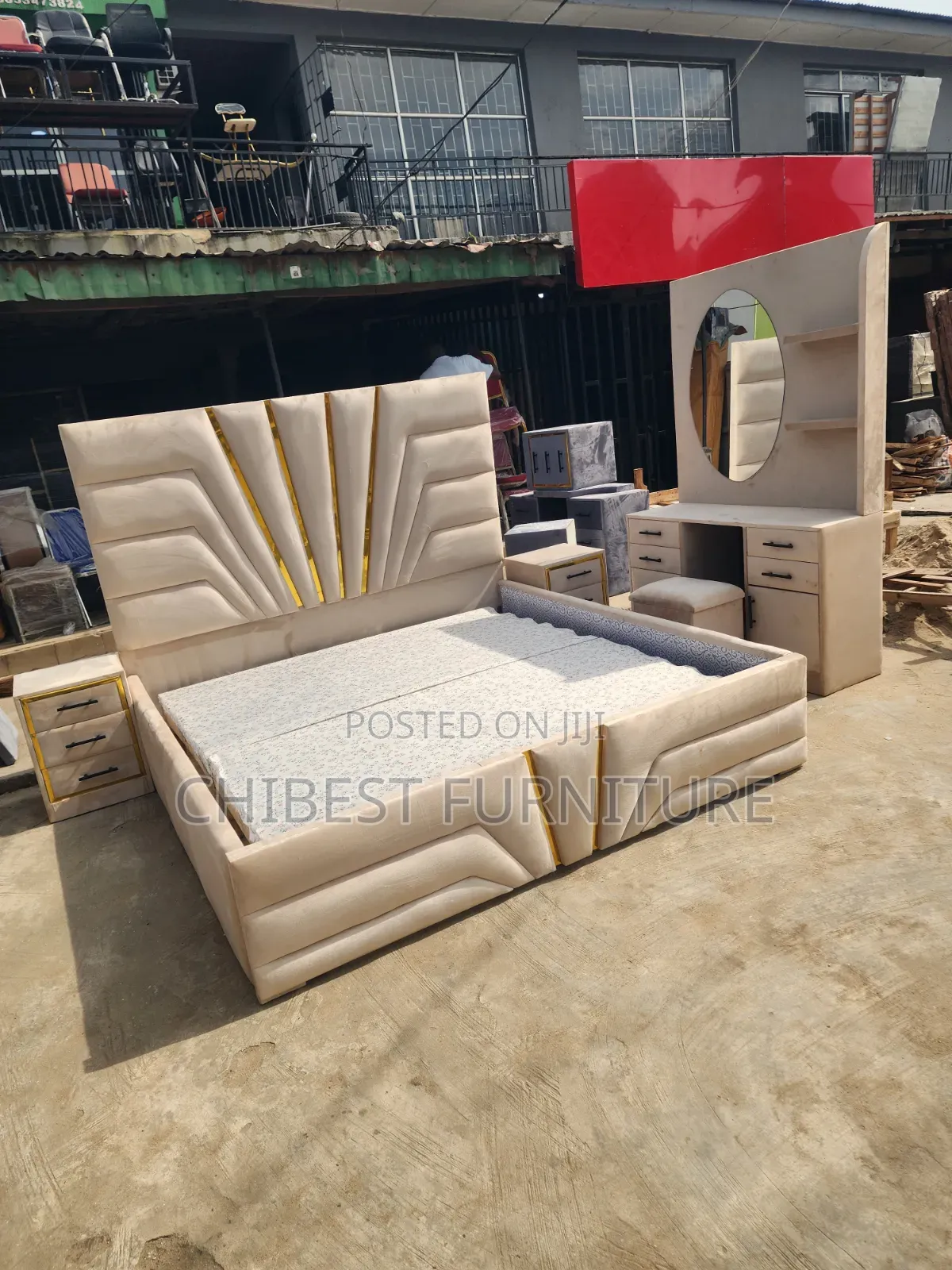 Brand New Standard 6by6 Set of Bed.