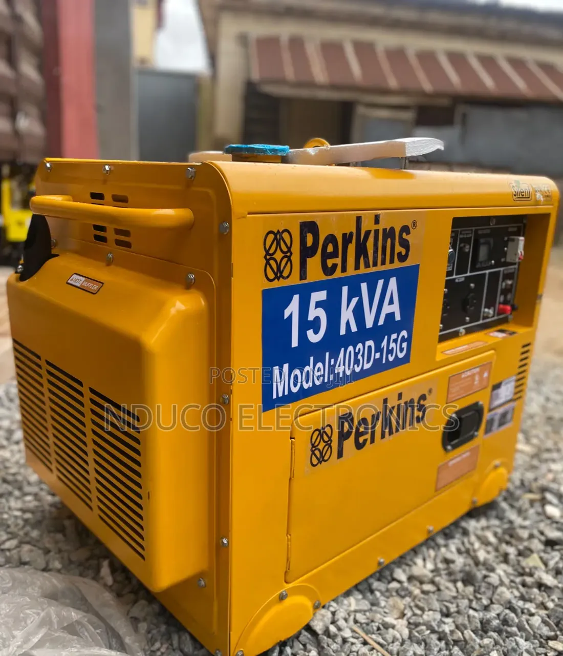 Original Perkins 15kva Diesel Generator  Copper