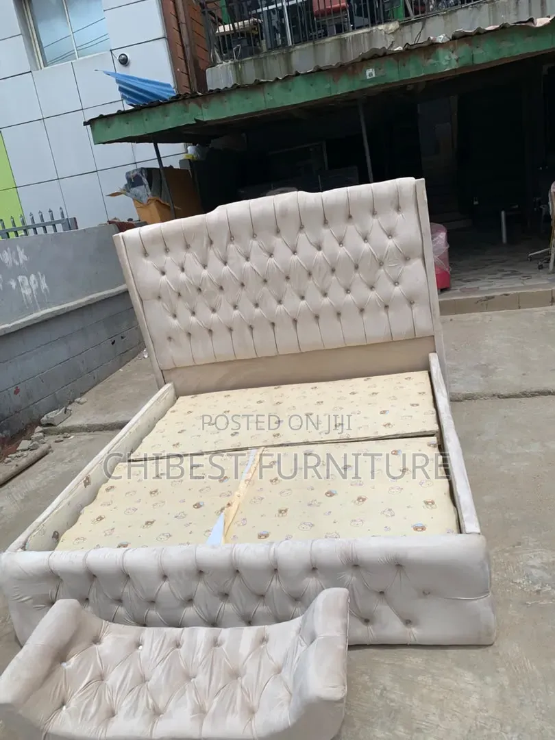 Brand New 6by6 Bed With Footrest