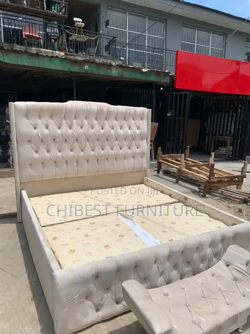 Brand New 6by6 Bed With Footrest